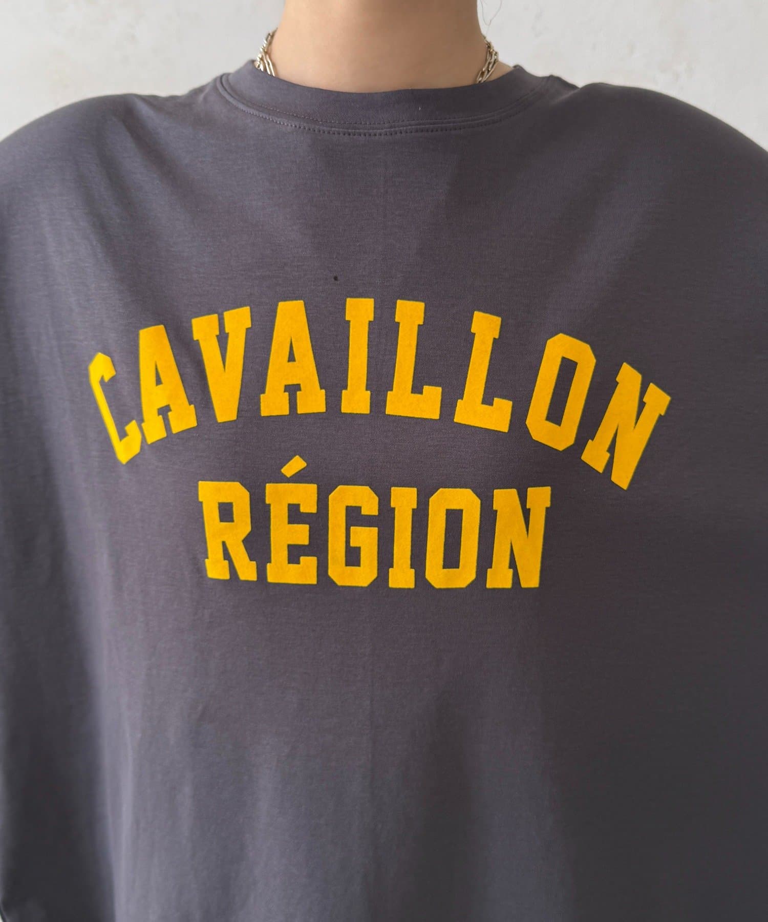 DOUDOU(ドゥドゥ) CAVAILLON REGIONドルマンプリントロンTEE