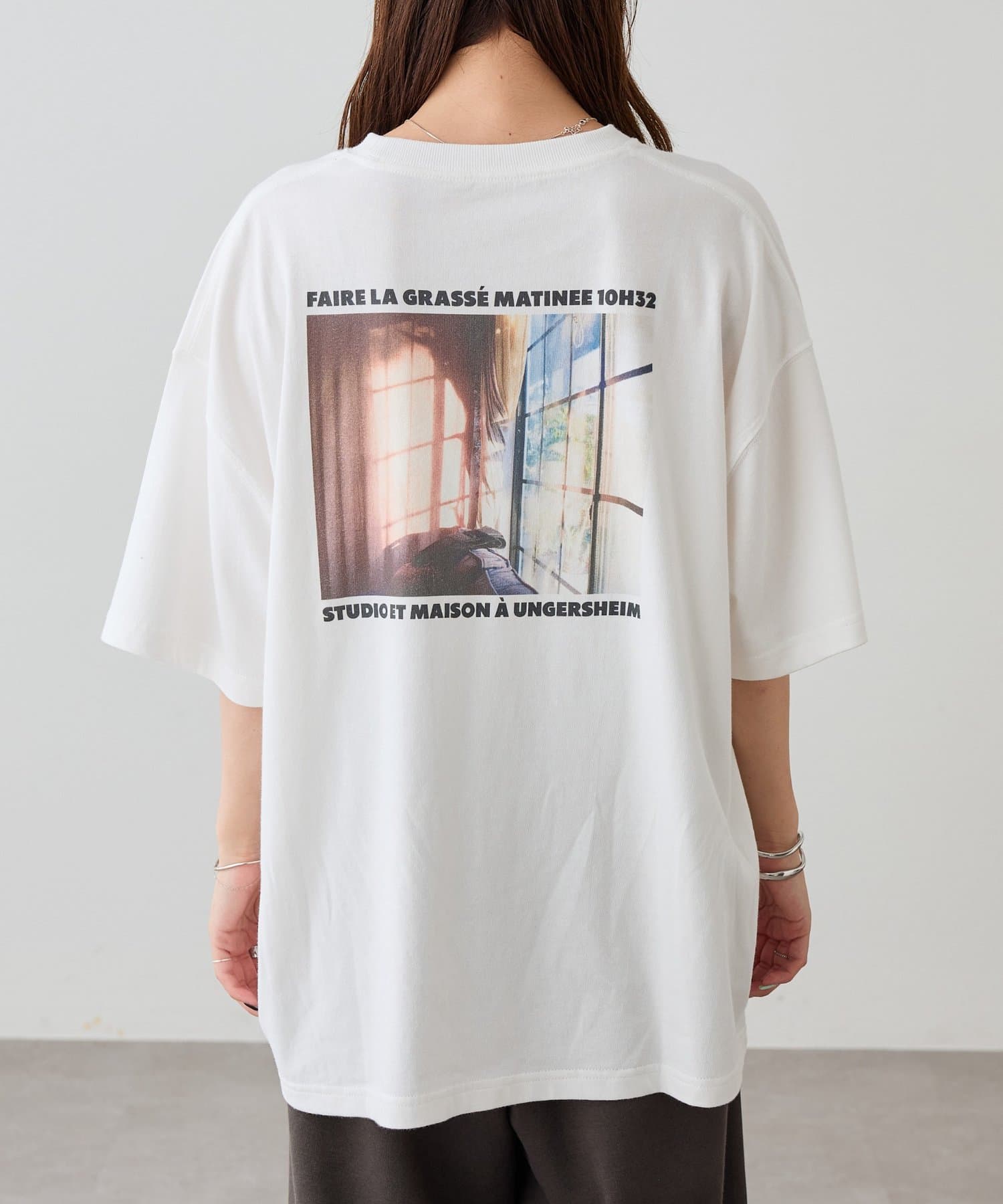 DISCOAT(ディスコート) 【Enlude】ダブルサイドフォトTシャツ《ユニセックス》