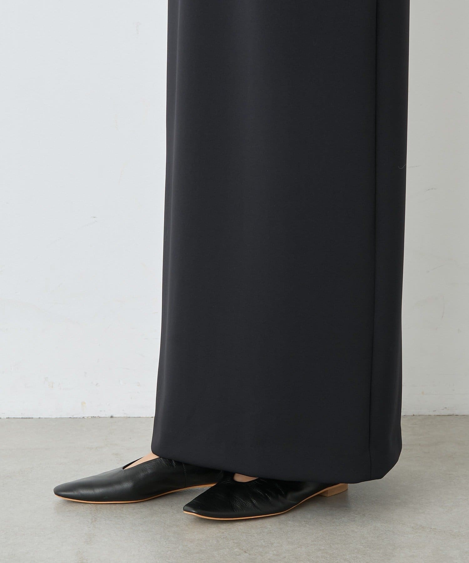 RIVE DROITE(リヴドロワ) 【接触冷感/紫外線防止/防シワ/セットアップ可/2サイズ展開】ダンボールIラインスカート