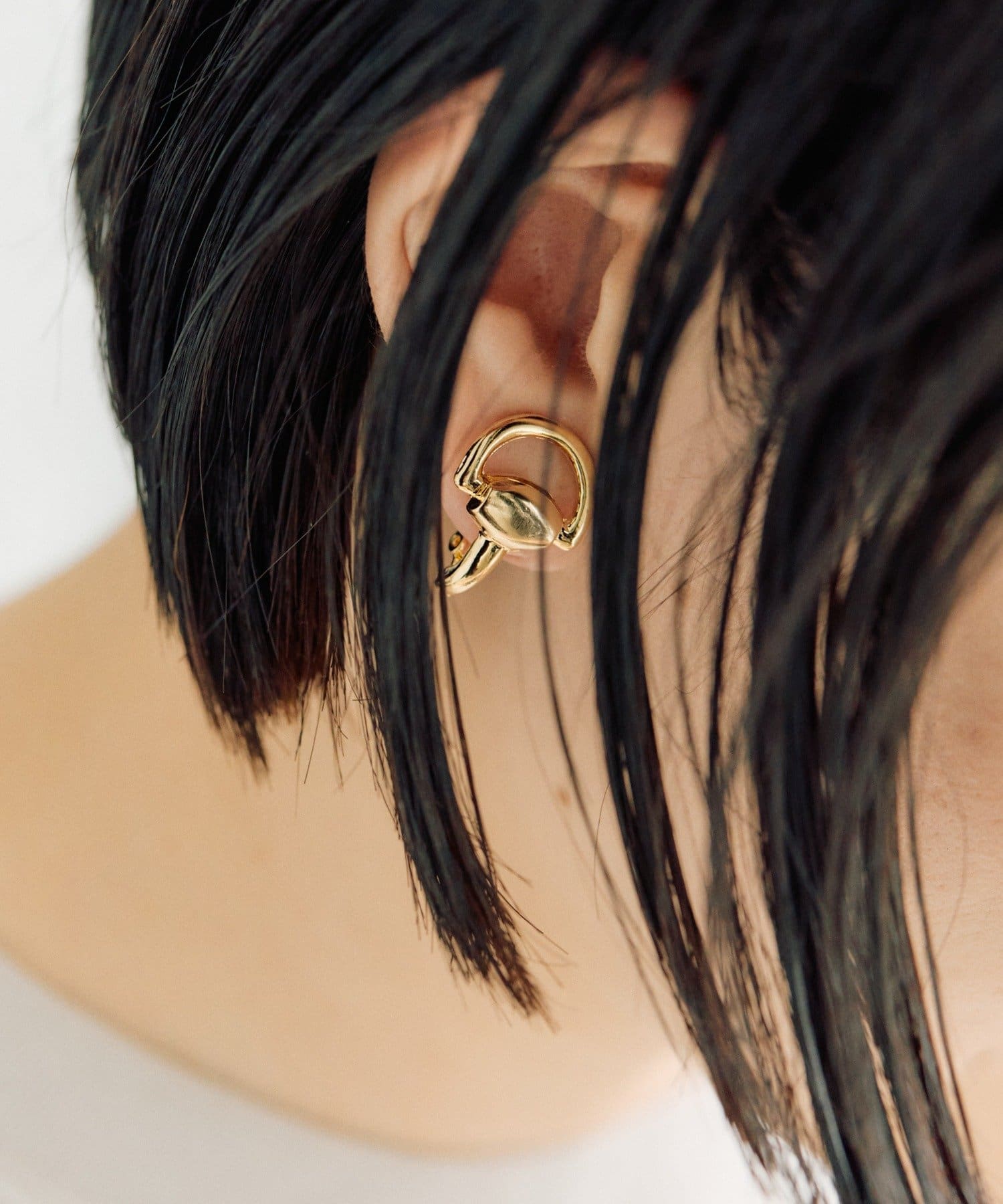 OUTLET(アウトレット) 【ear PAPILLONNER】ホースビットイヤリング