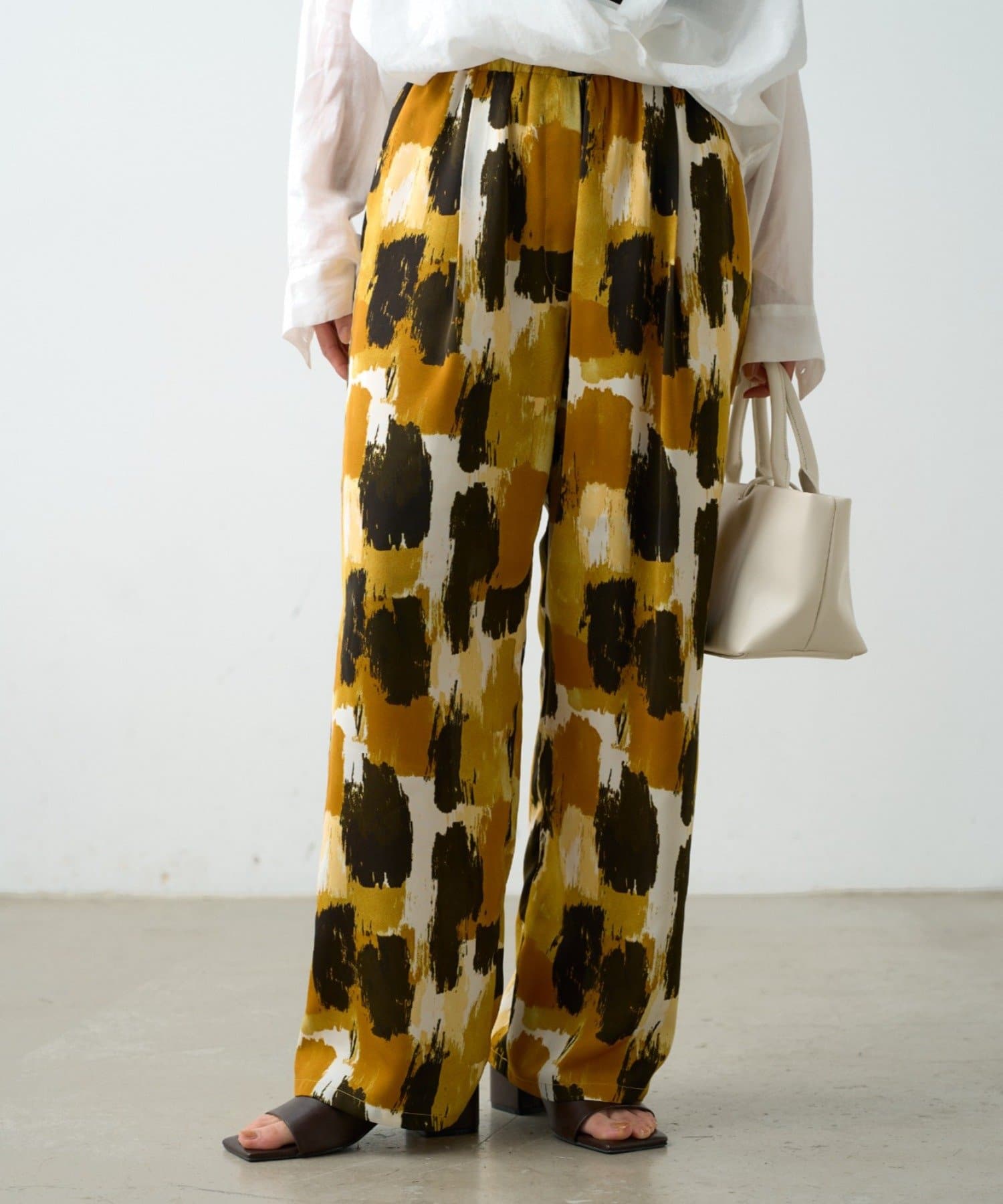 OUTLET(アウトレット) 【Loungedress】ペイントイージーパンツ