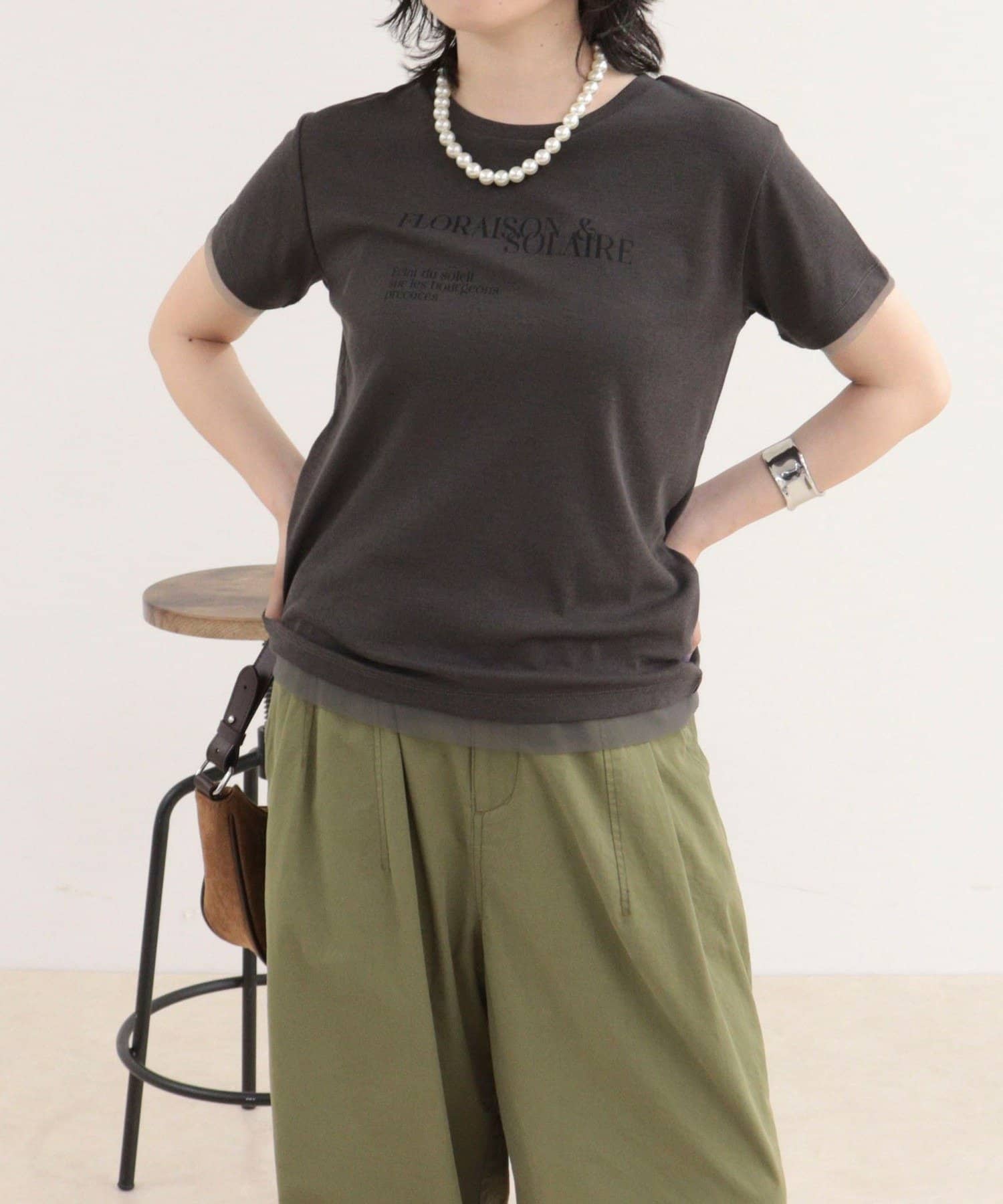FREDY & GLOSTER(フレディ アンド グロスター) シアーレイヤードＴシャツ
