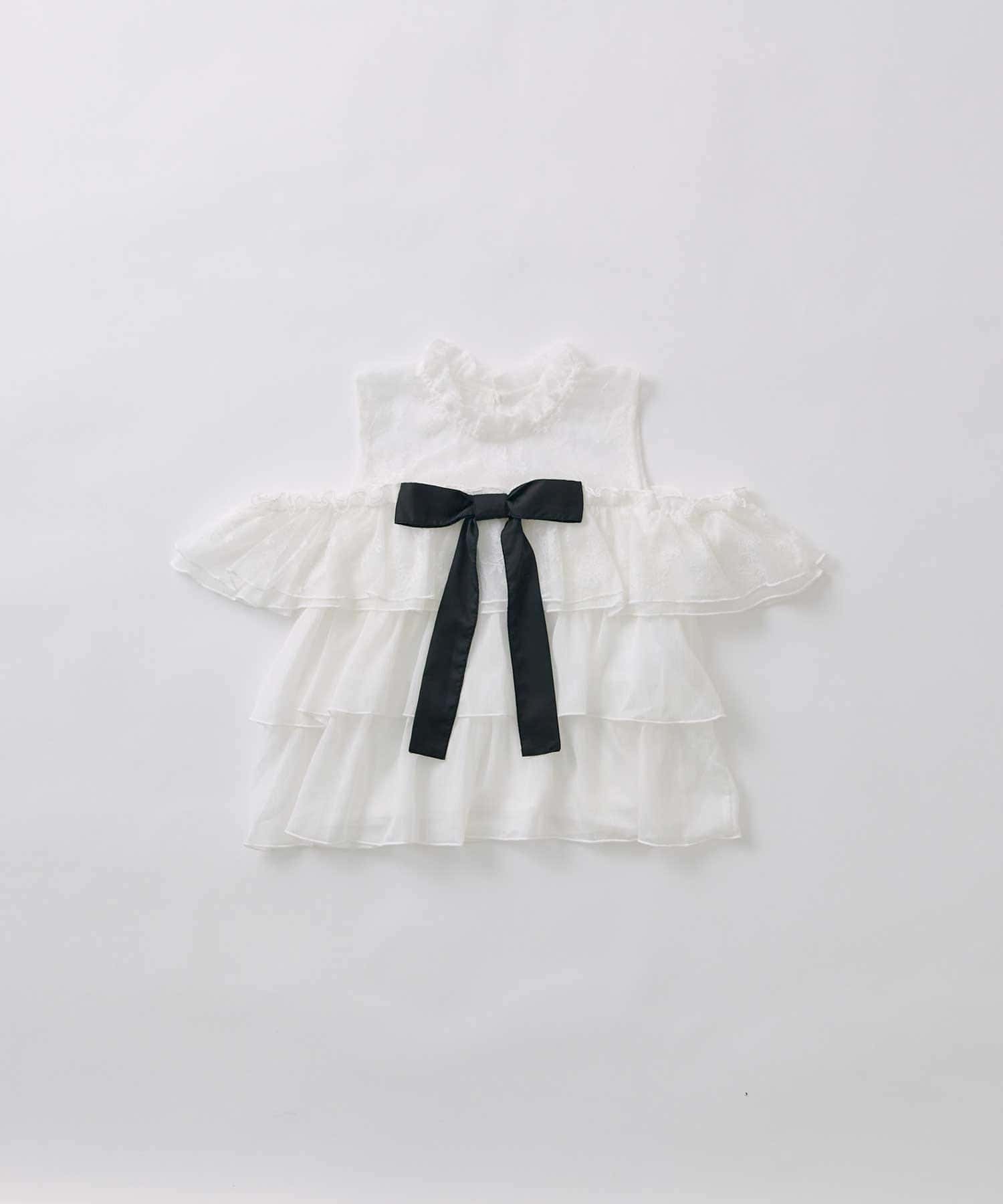 Belle Charme(ベルシャルム) Classic Tiered Blouse