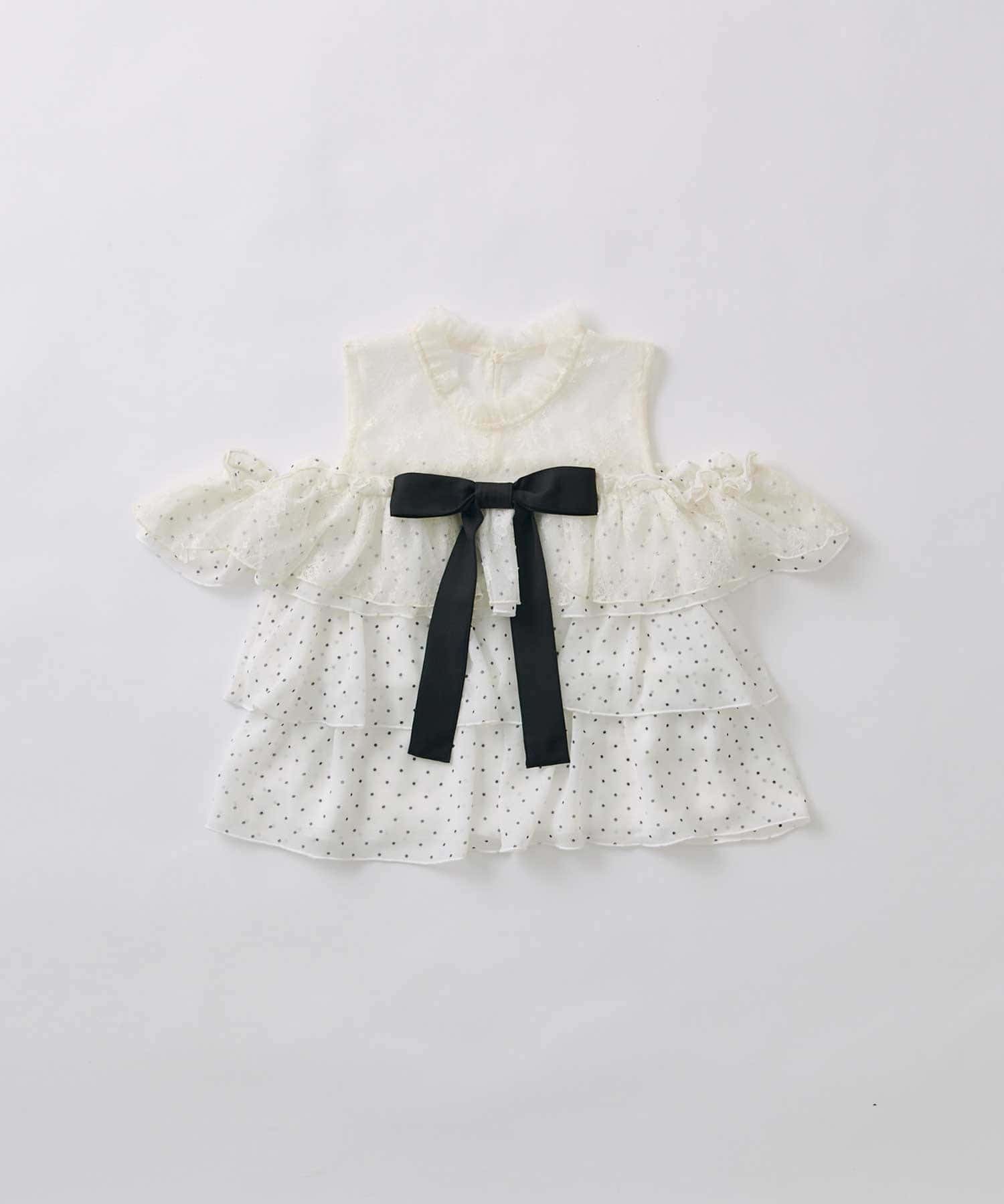 Belle Charme(ベルシャルム) Classic Tiered Blouse