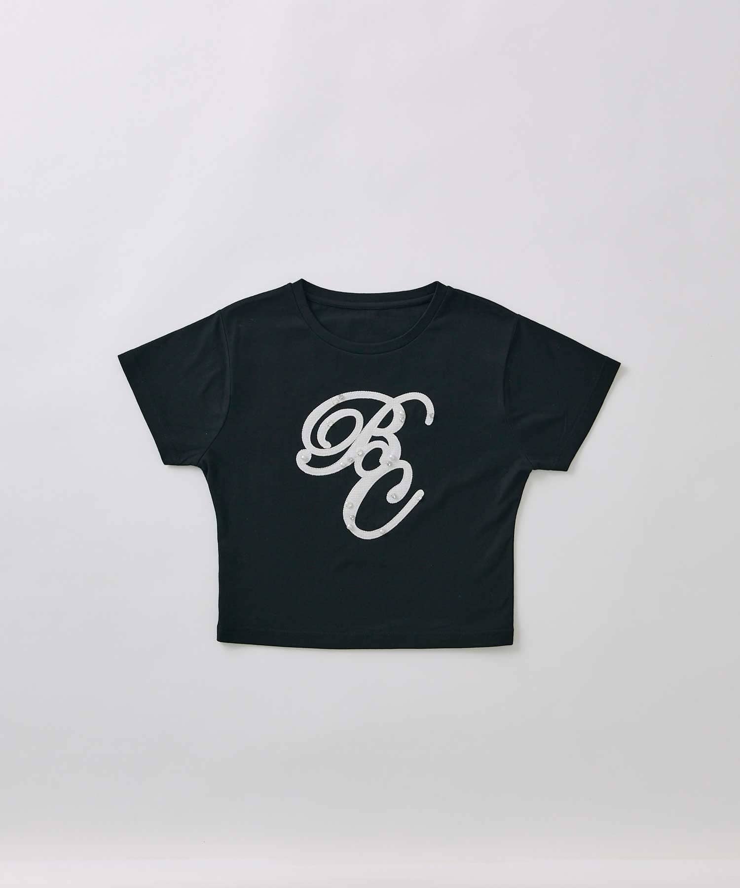 Belle Charme(ベルシャルム) Tweed BC Logo Tee