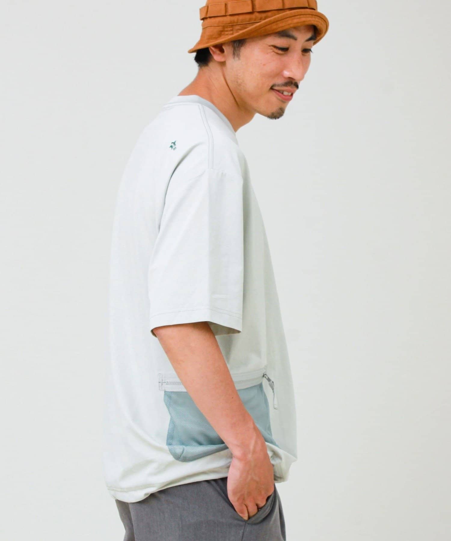 FREDY & GLOSTER(フレディ アンド グロスター) 【水陸両用/アイスタッチ/UV CUT/吸水速乾】BOY刺繍 アドベンチャーT