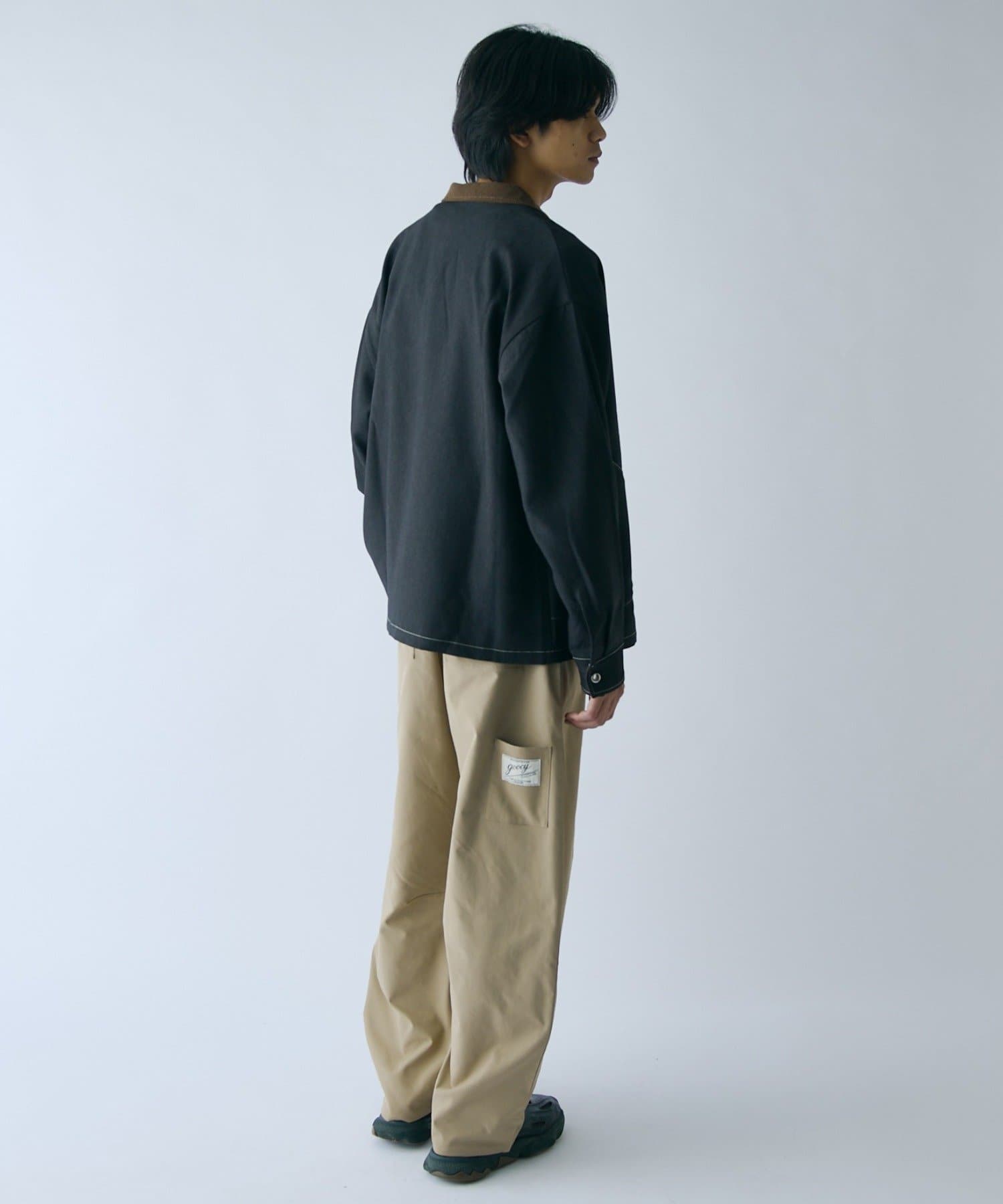 -goocy-(グーシー) デニムライクワークジャケット