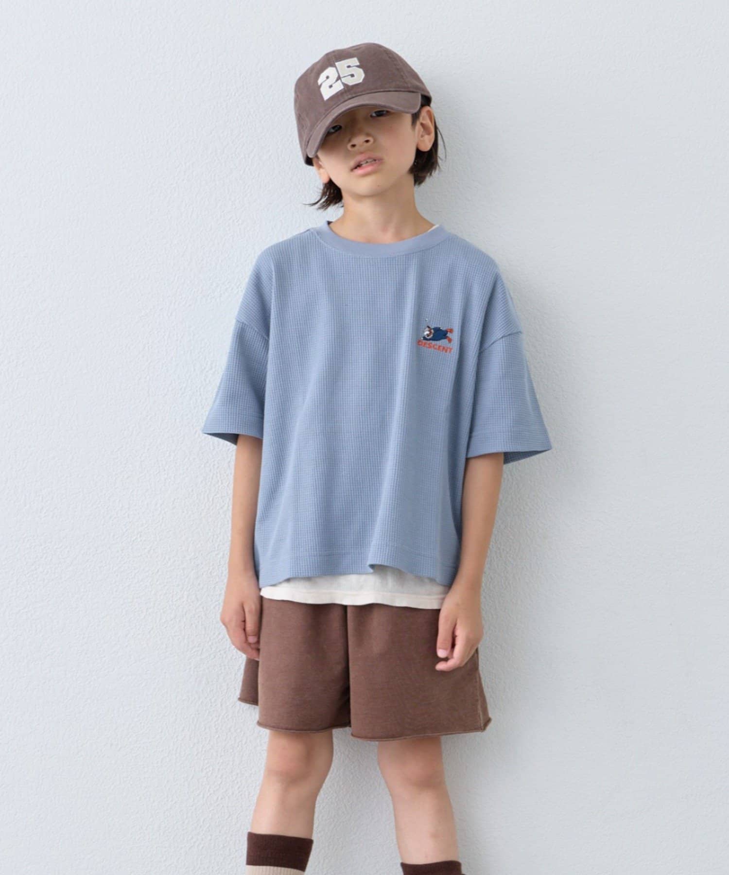 CIAOPANIC TYPY(チャオパニックティピー) 【KIDS】KIDSおじさんワッフルTEE