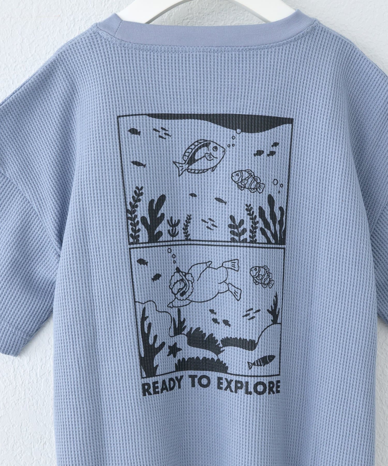 CIAOPANIC TYPY(チャオパニックティピー) 【KIDS】KIDSおじさんワッフルTEE