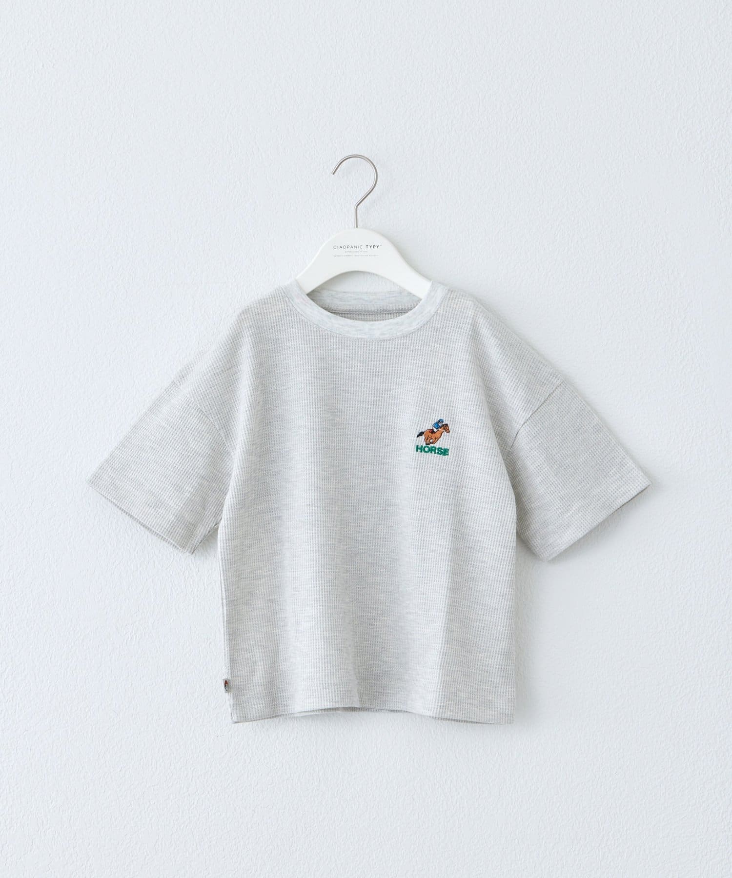 CIAOPANIC TYPY(チャオパニックティピー) 【KIDS】KIDSおじさんワッフルTEE