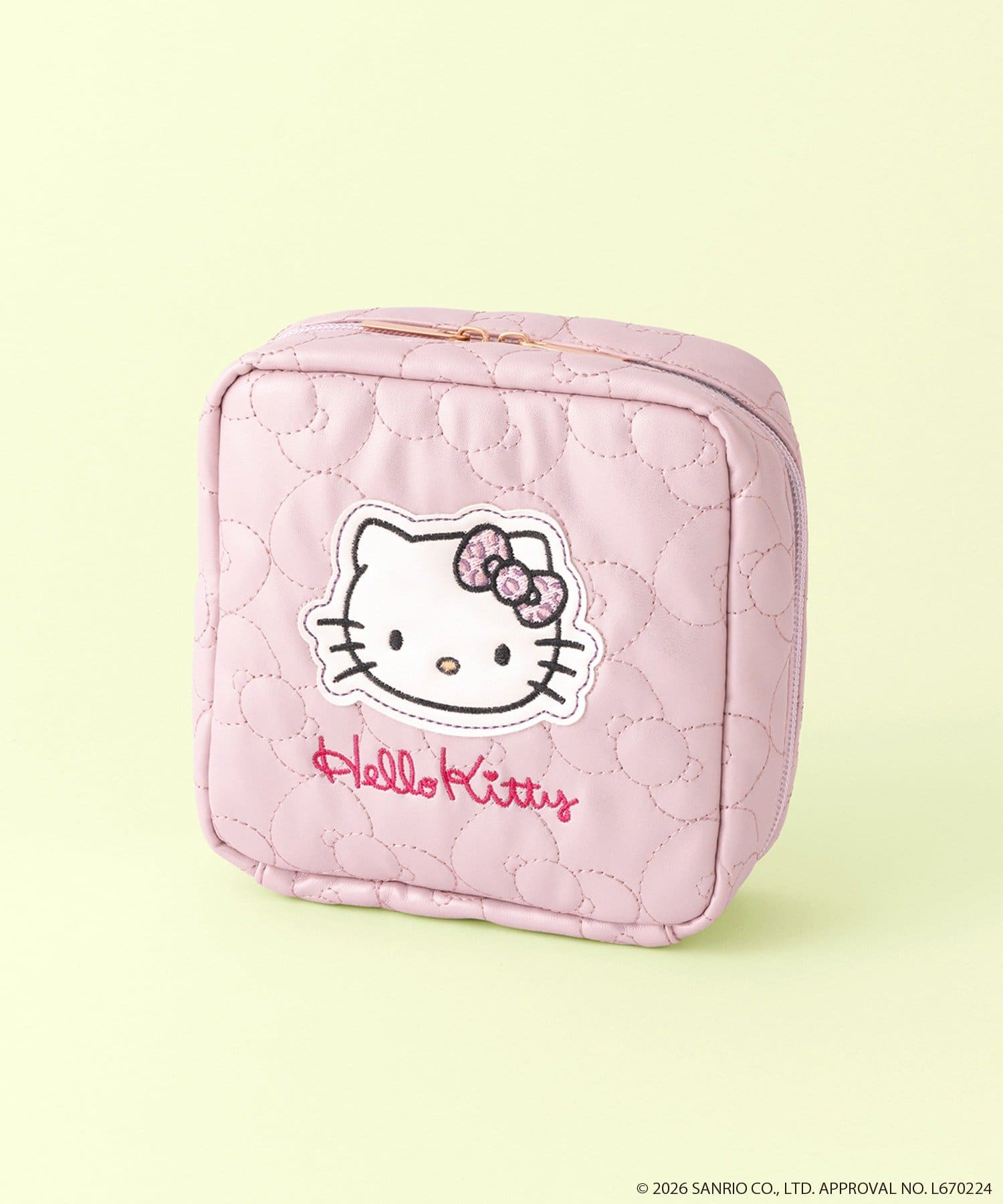 3COINS(スリーコインズ) コスメポーチ／HELLO KITTY