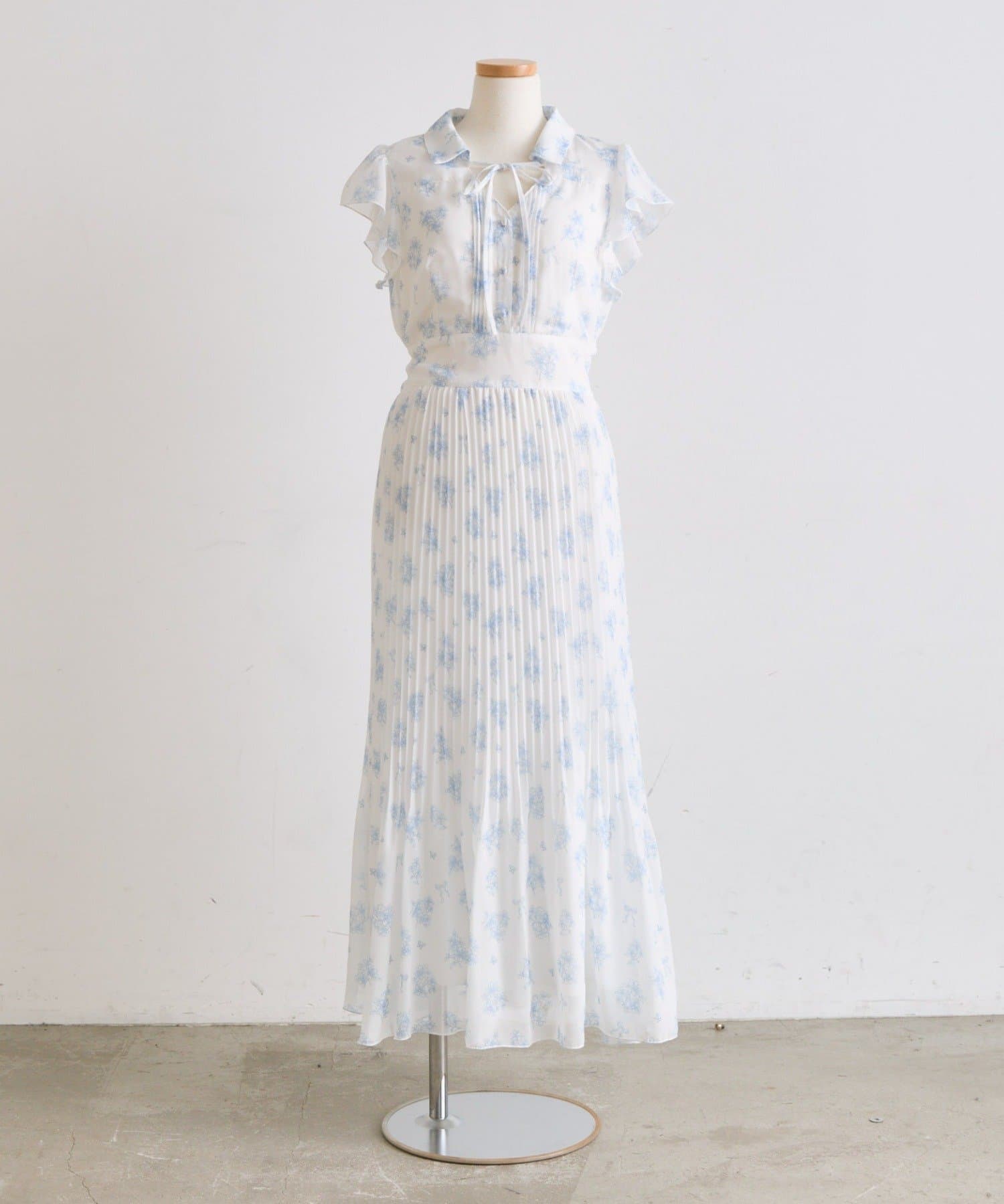 OLIVE des OLIVE(オリーブ デ オリーブ) Aimerianejoie総柄ロングワンピース