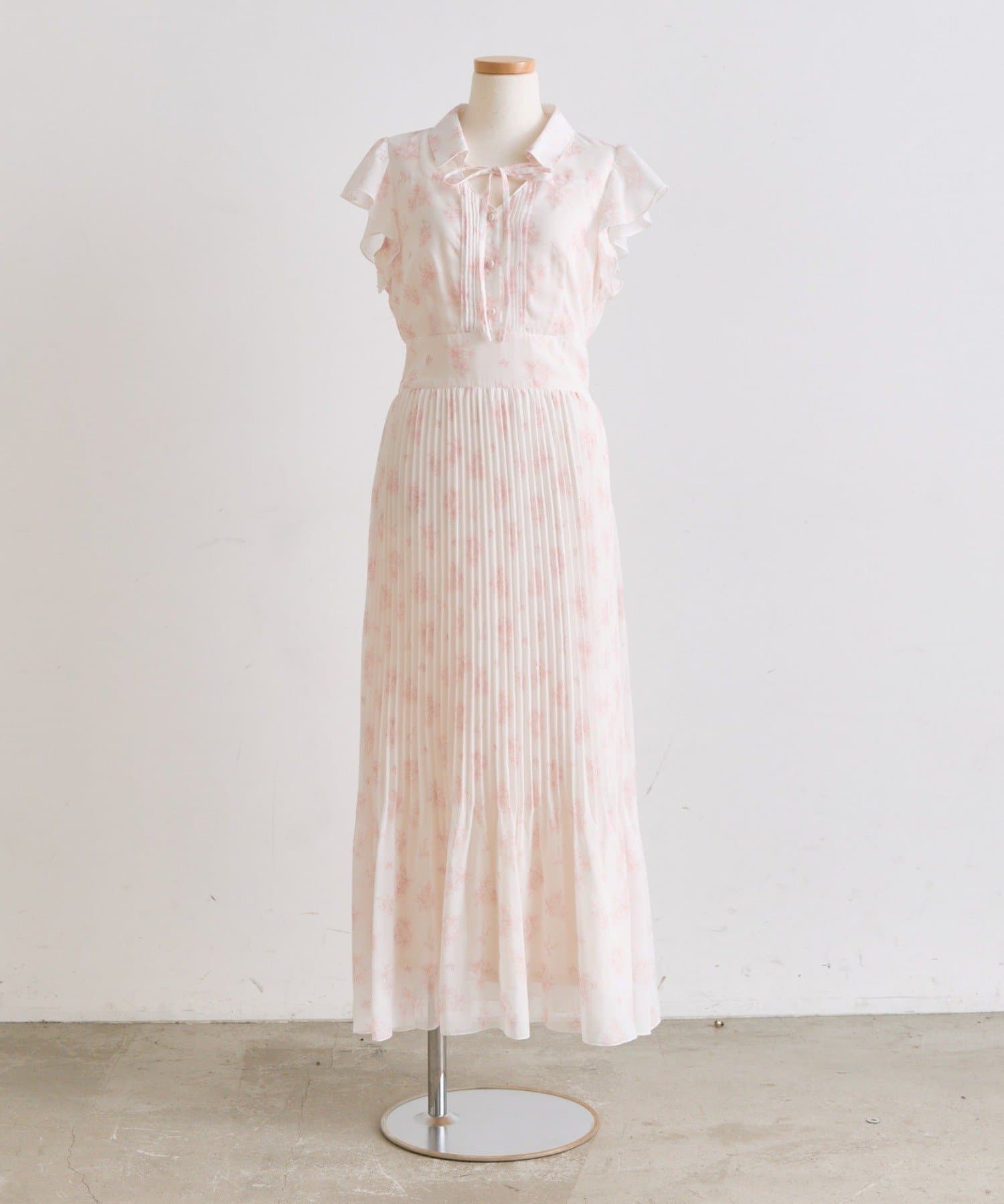 OLIVE des OLIVE(オリーブ デ オリーブ) Aimerianejoie総柄ロングワンピース