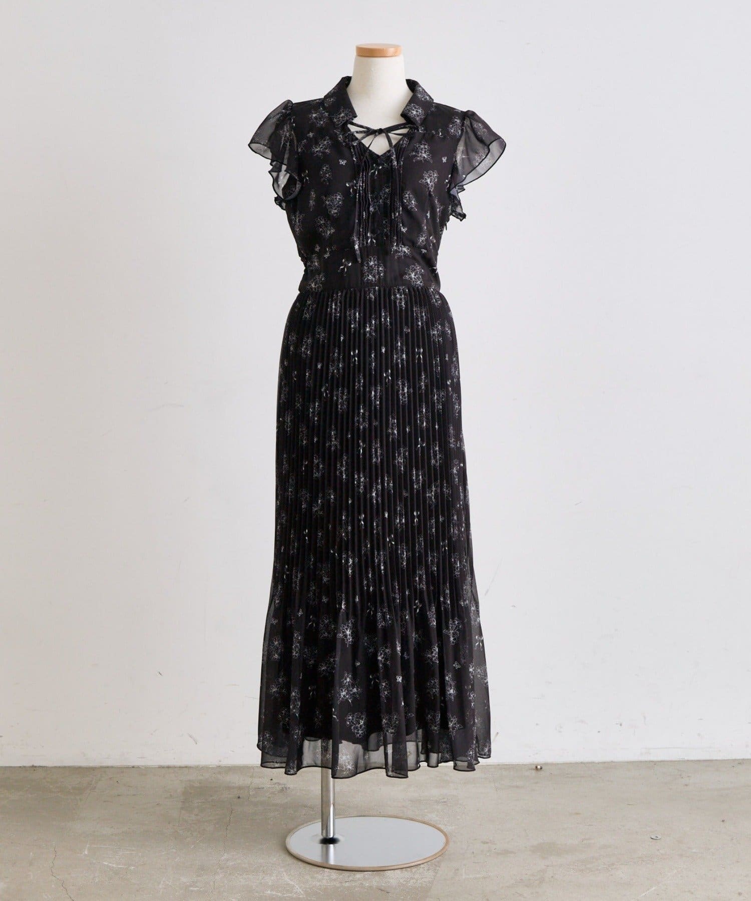 OLIVE des OLIVE(オリーブ デ オリーブ) Aimerianejoie総柄ロングワンピース