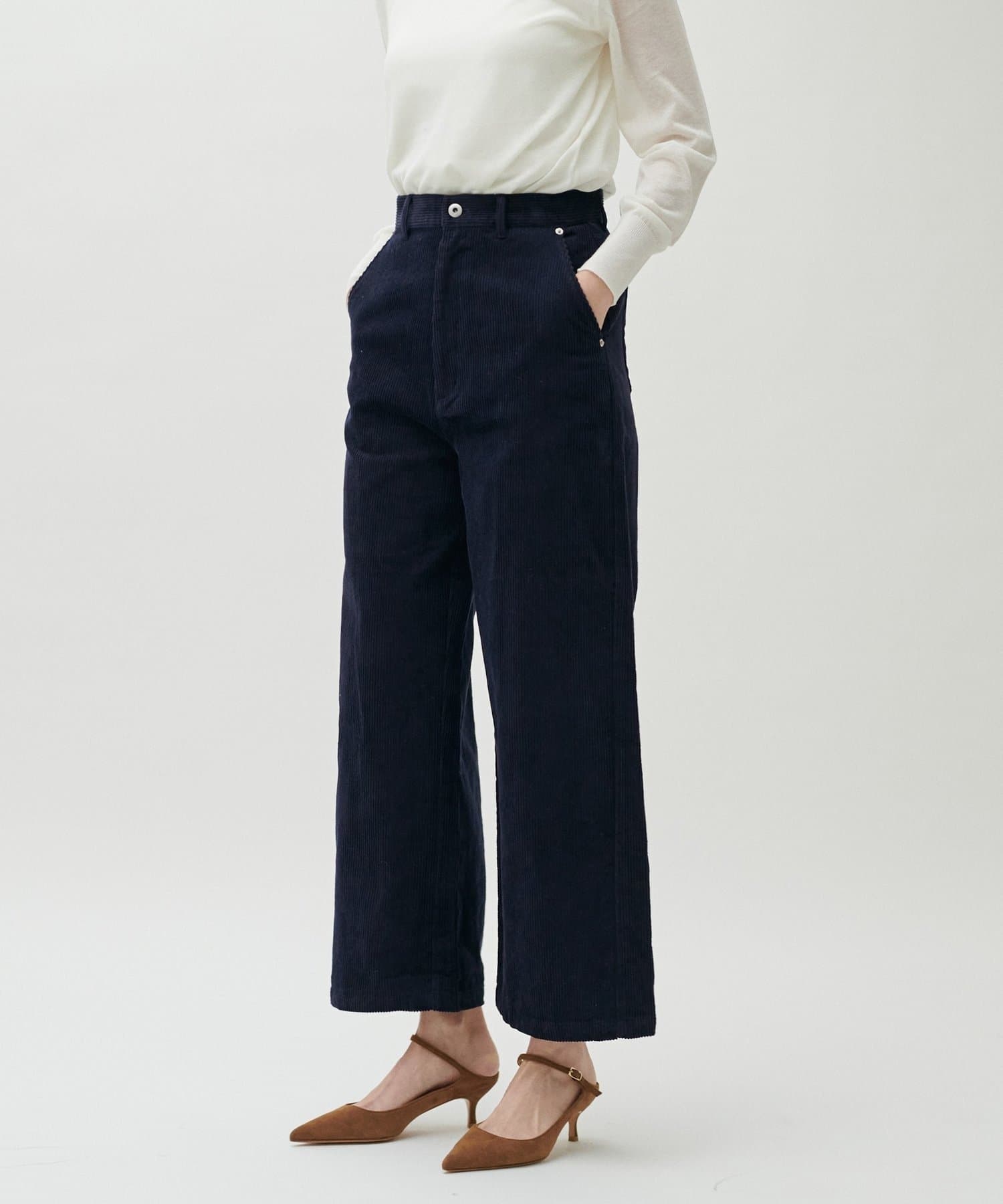 NICE CLAUP / OLIVE des OLIVE OUTLET(ナイスクラップ  / オリーブ デ オリーブ アウトレット) 【LARUTA】コーデュロイパンツ