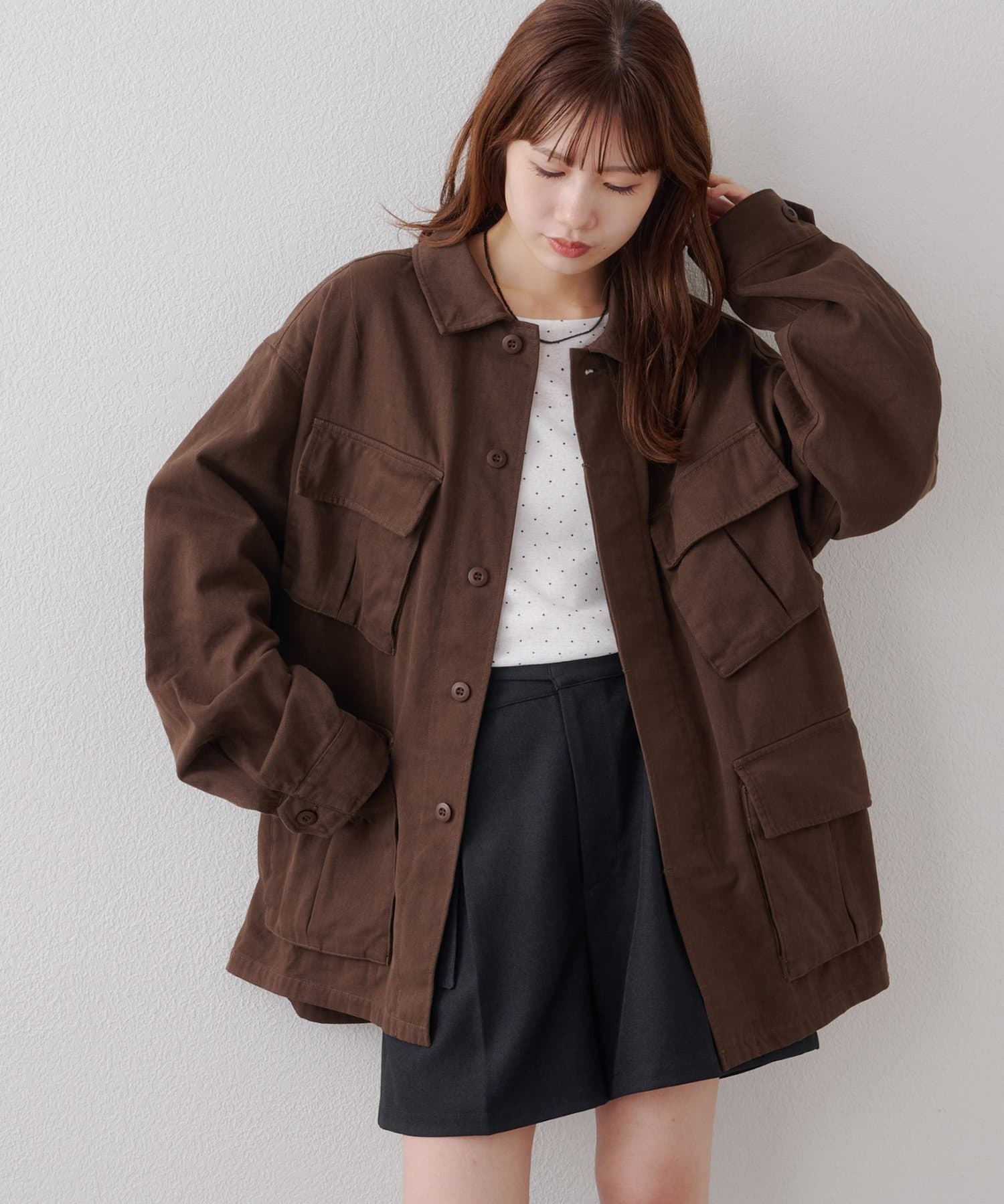 DISCOAT(ディスコート) 【Enlude/キュン祭り対象】ミリタリージャケット《ユニセックス》