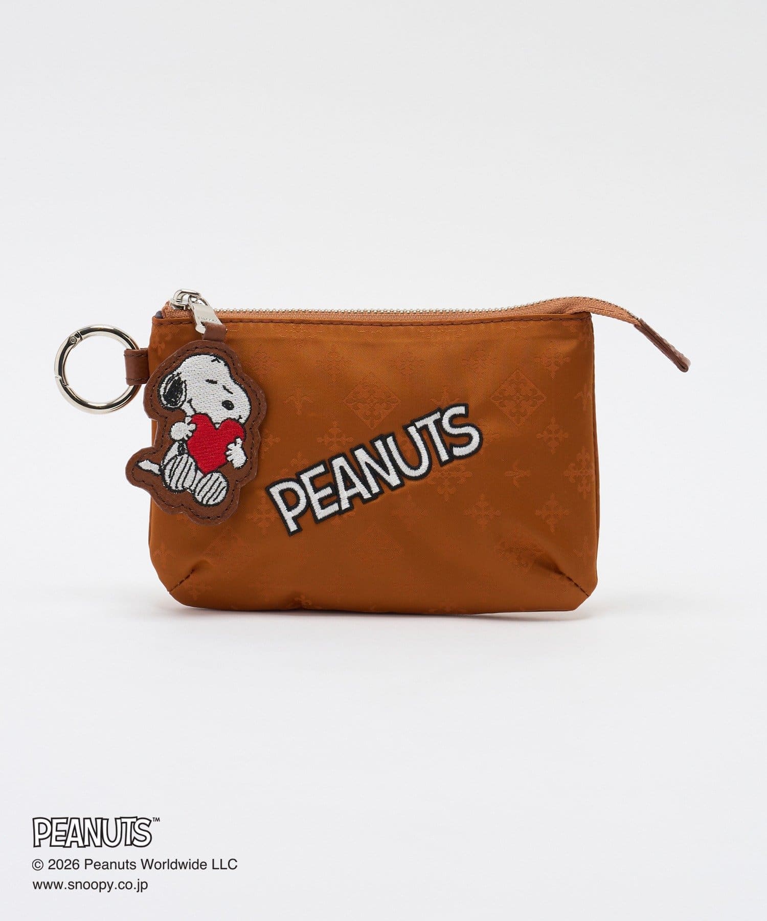 russet(ラシット) 《PEANUTS×russet》フラットポーチ