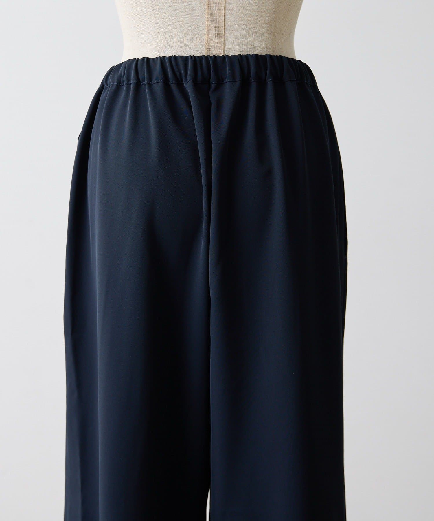 ear PAPILLONNER(イア パピヨネ) 《透け感/２点セット》ジャガードシャツワンピ＆パンツセット【SUM1 STYLE(スミスタイル)】