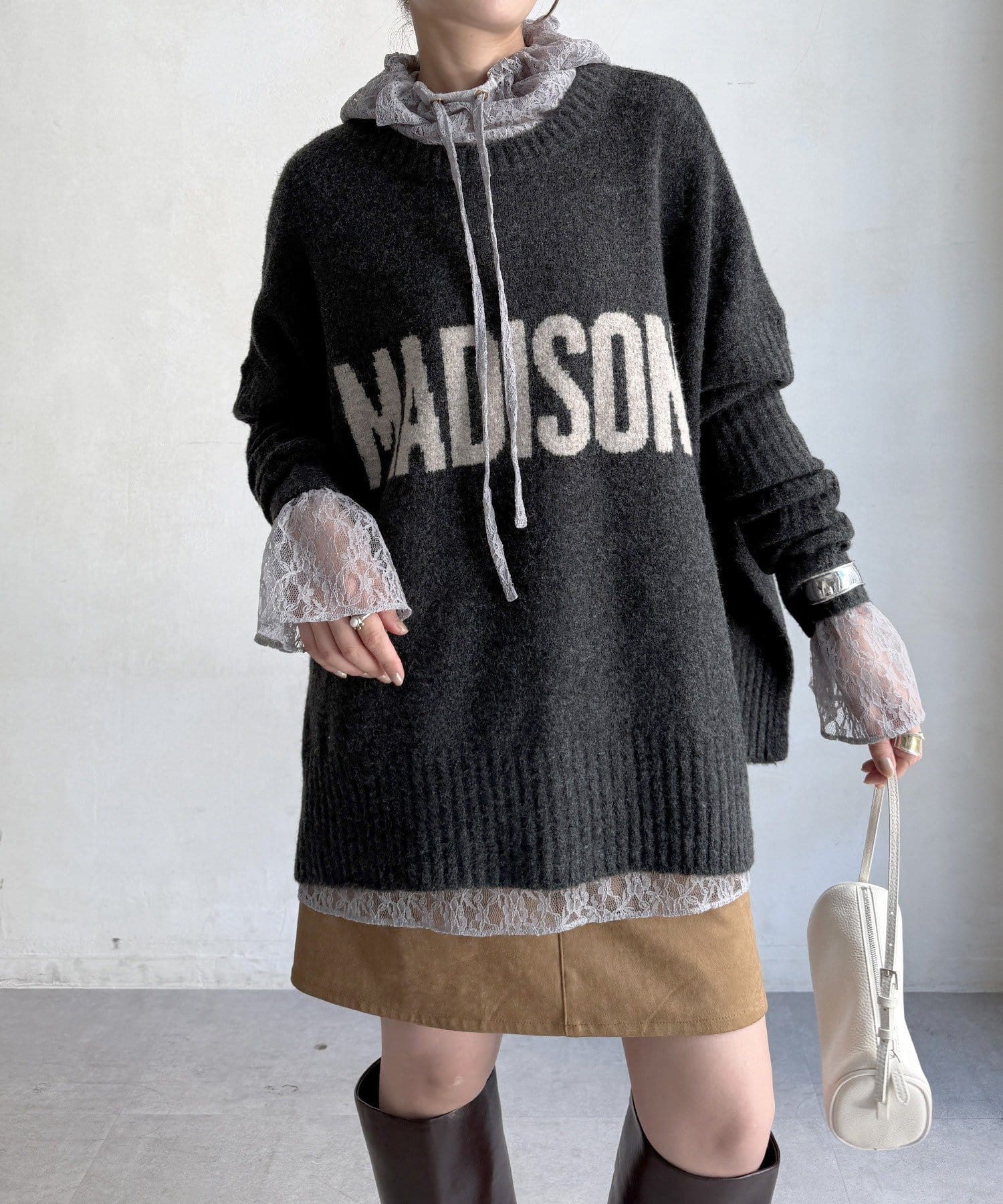 DOUDOU(ドゥドゥ) MADISONロゴプルオーバー