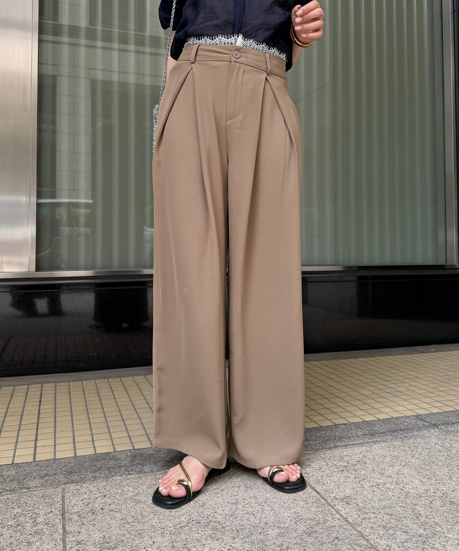 Thevon.(ゼヴォン) ウエストレーススラックス