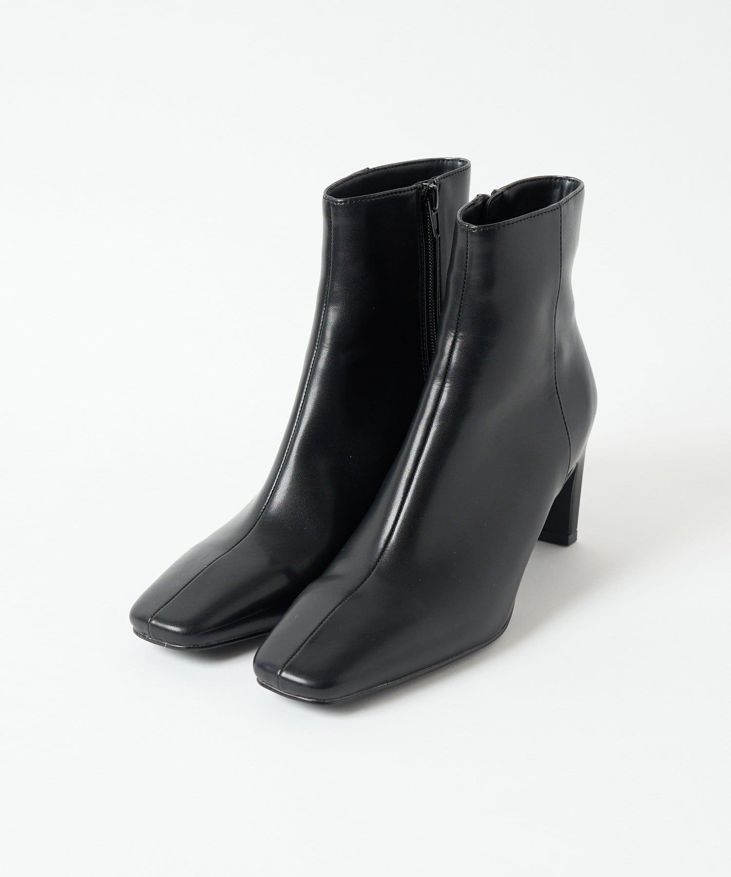 RIVE DROITE(リヴドロワ) 【6.5cmヒール】ヒールショートブーツ