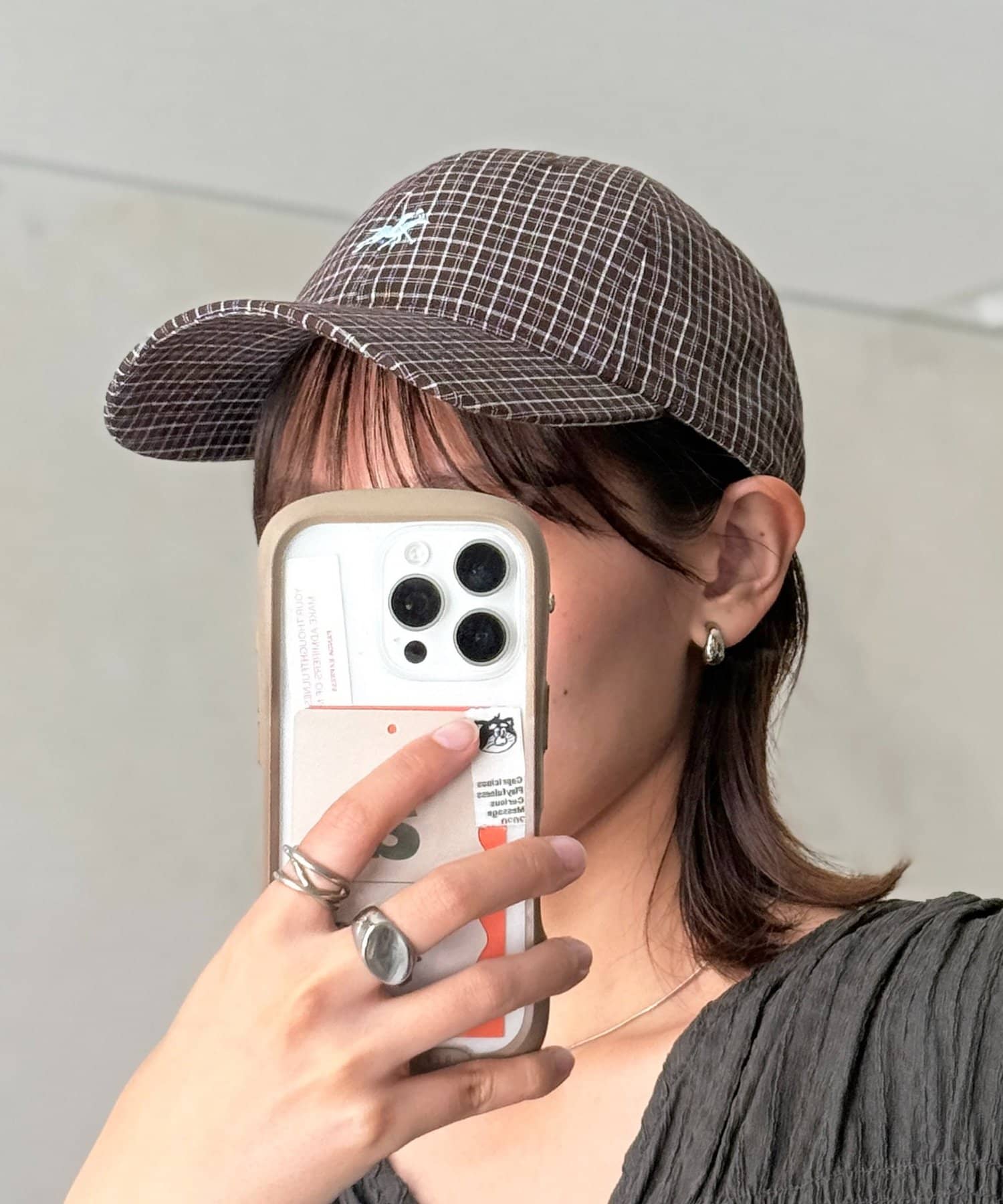 CPCM(シーピーシーエム) 【POLOCHAMPS】チェックキャップ