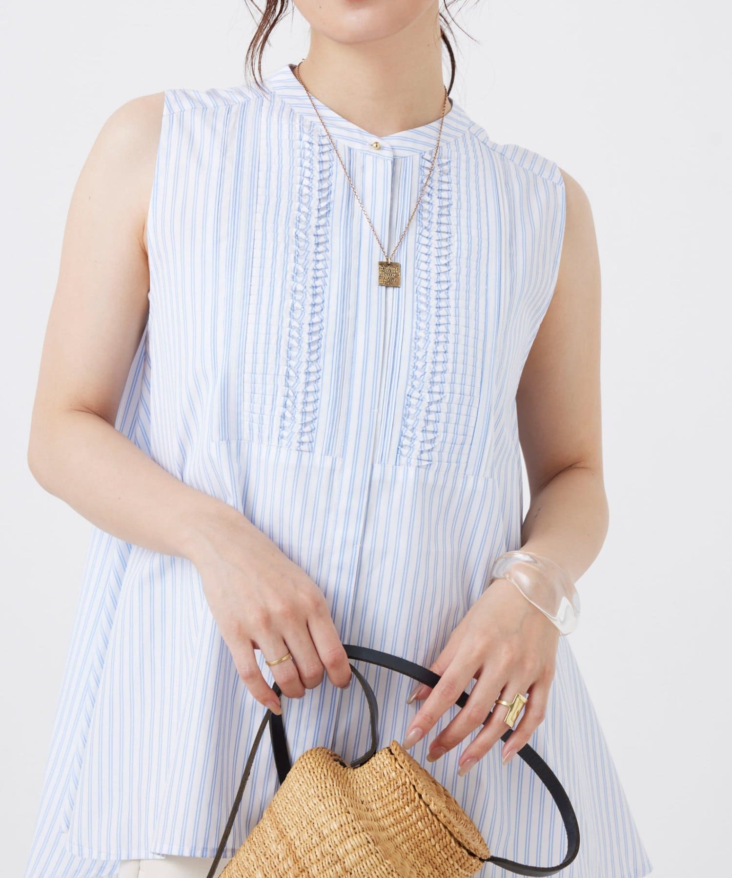 NOLLEY'S(ノーリーズ) 【TORRAZZO DONNA】A-line Silhouette blouse