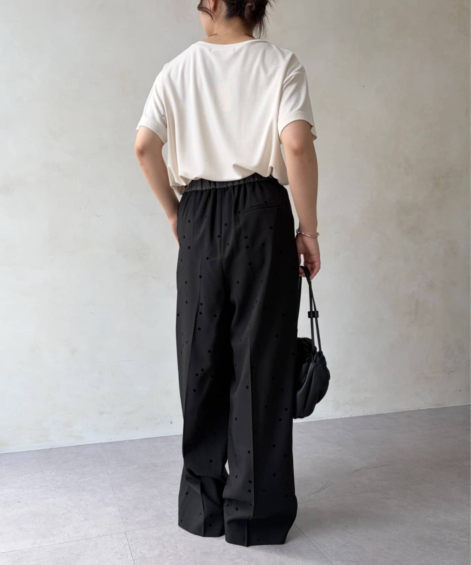 Jena　espace merveilleux(ジェナ　エスパスメルヴェイユ) フロッキードットパンツ