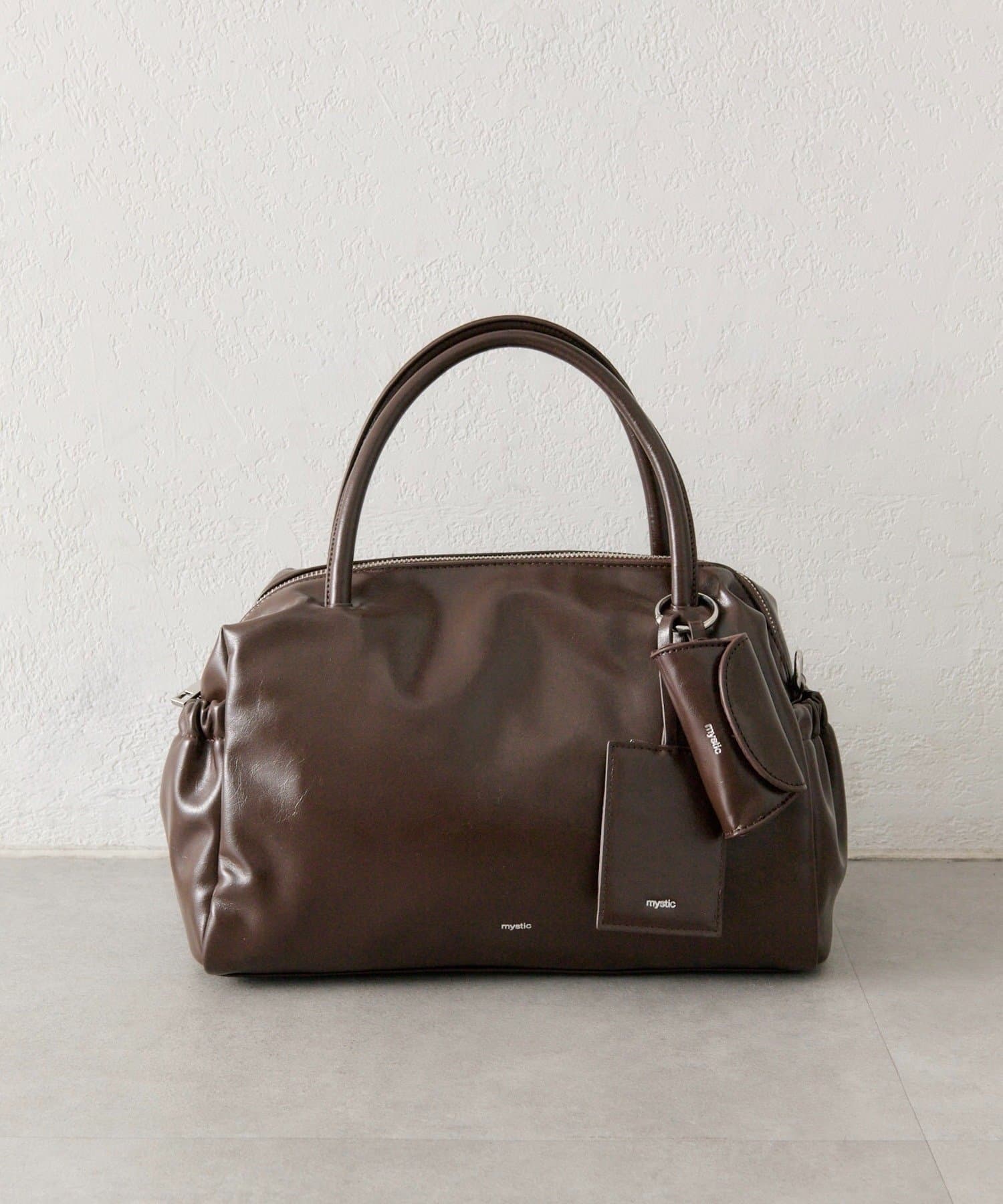 mystic(ミスティック) サイドポケットボストンBAG
