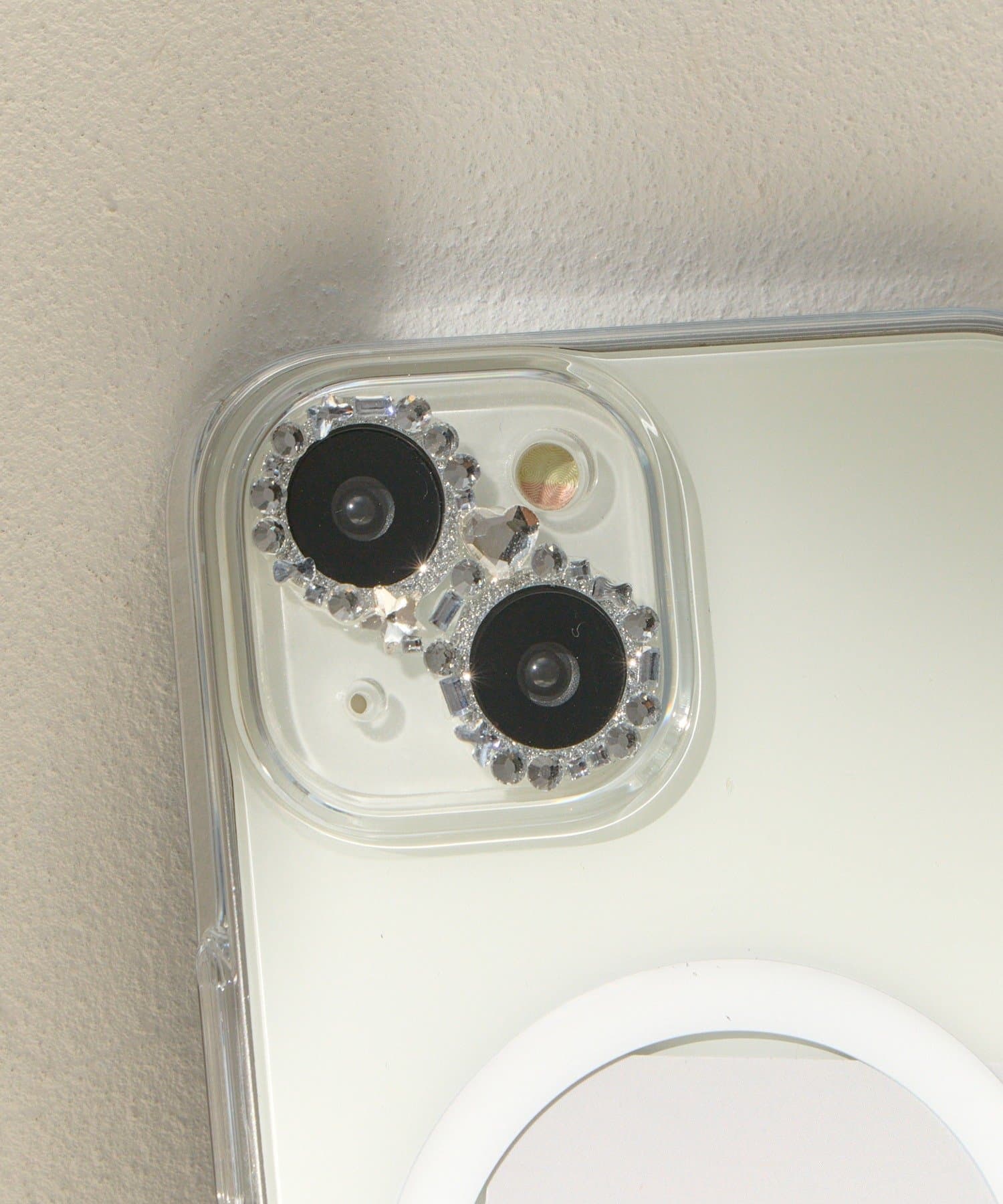 Lattice(ラティス) ストーンデコカメラレンズカバー (iPhone14/14Plus)