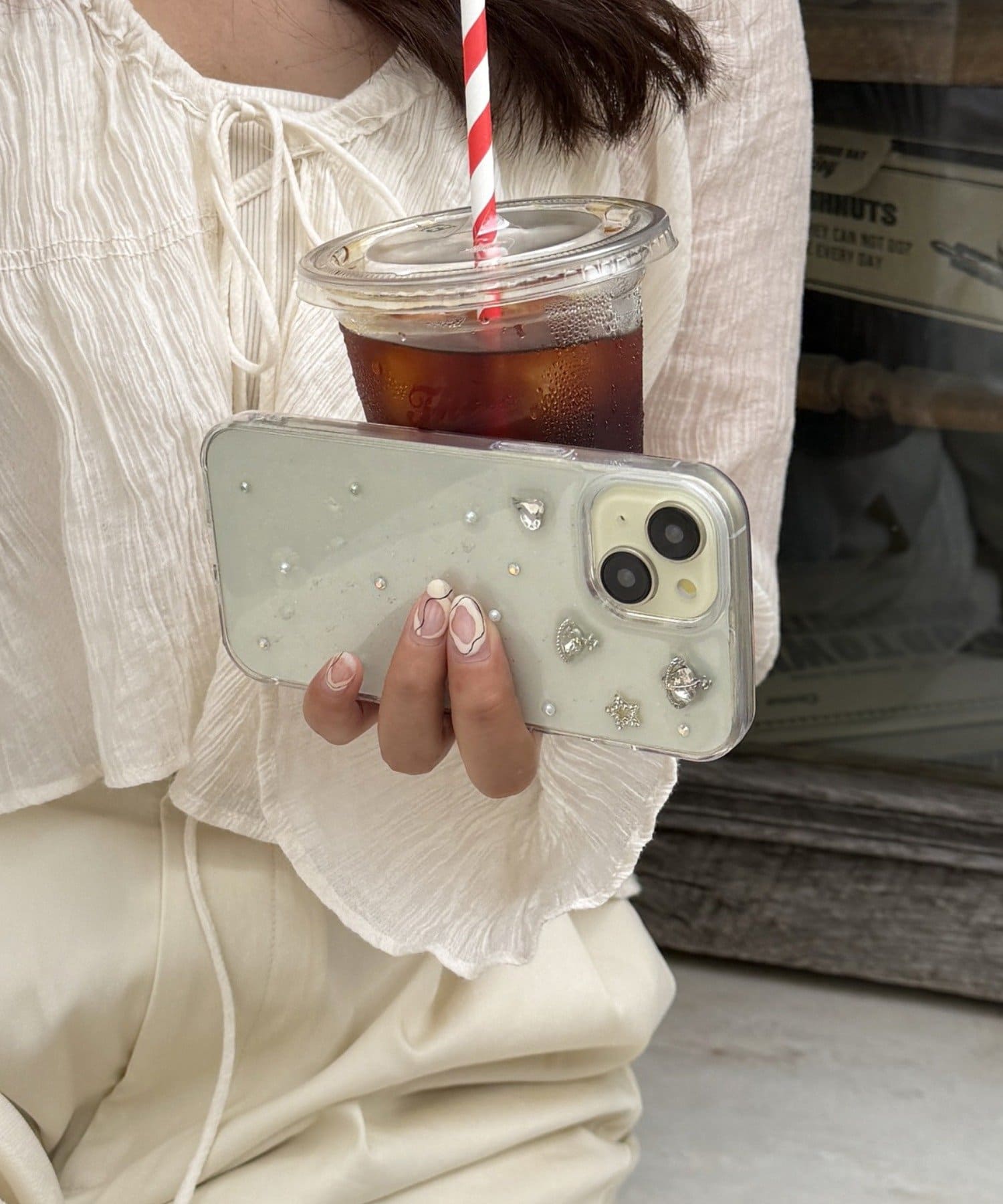 Lattice(ラティス) ギャラクシービジュースマホケース(iPhone13/14/15)