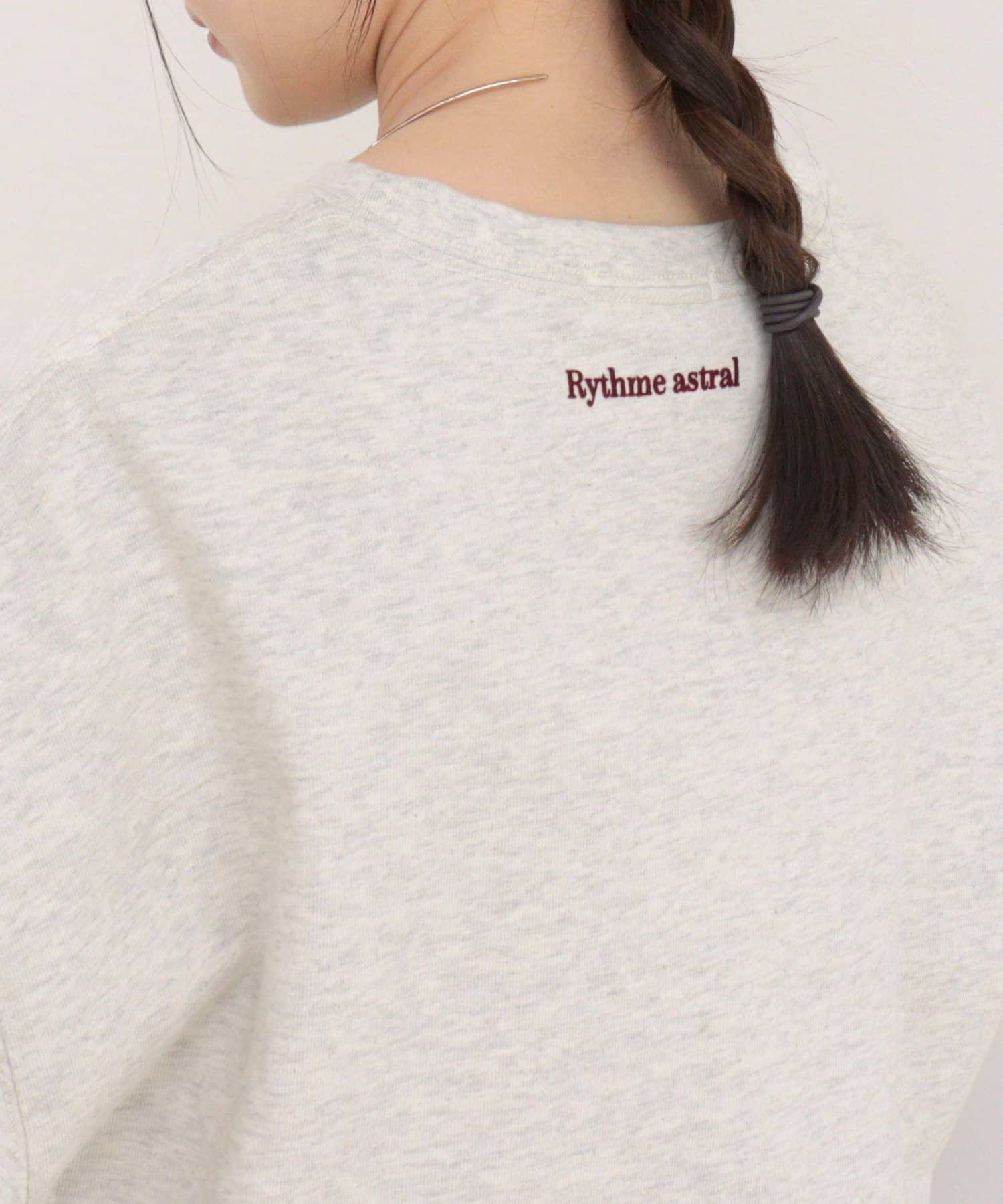 FREDY & GLOSTER(フレディ アンド グロスター) フロッキーロゴ5分袖Tシャツ