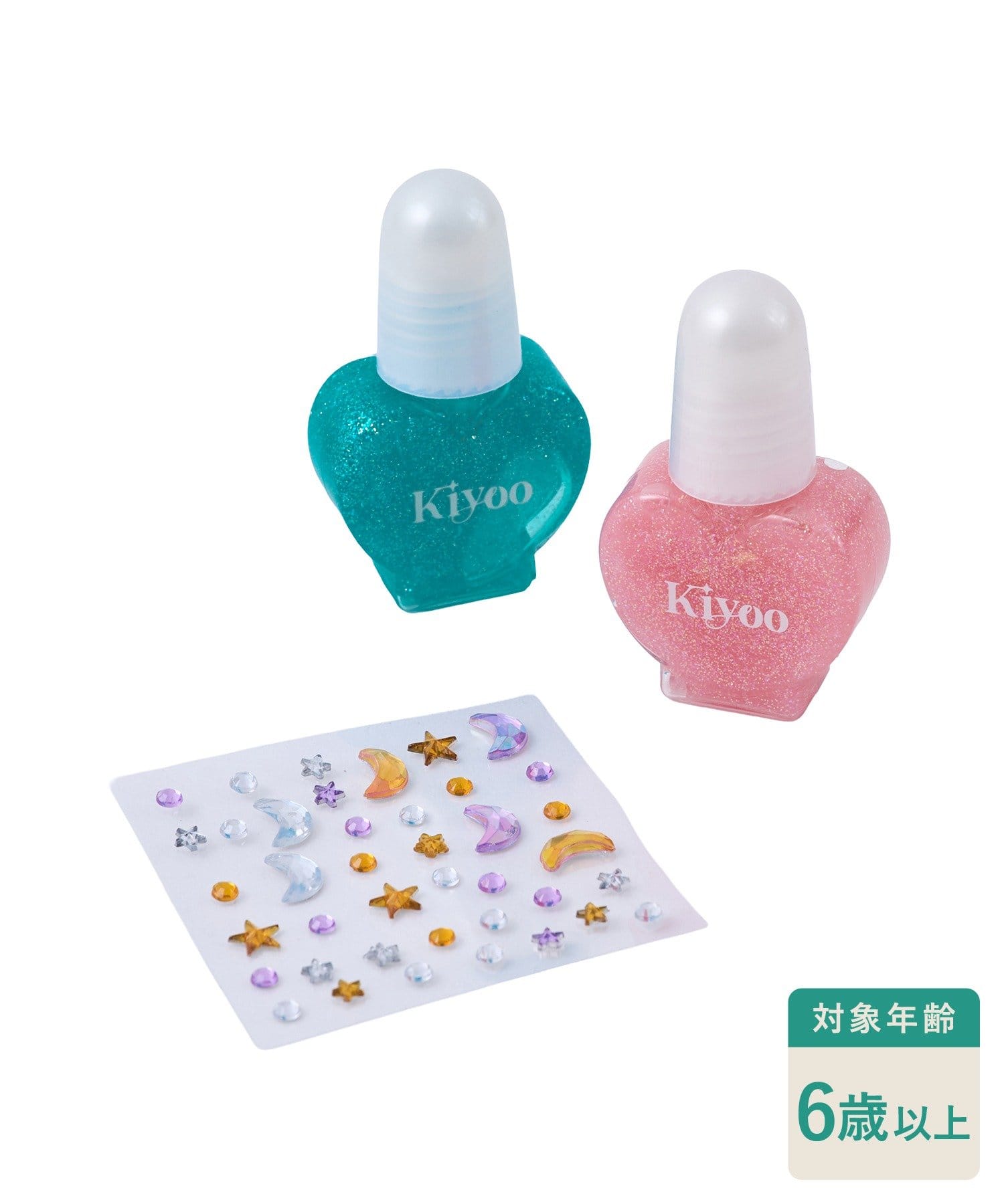 3COINS(スリーコインズ) KIDSマニキュア＆シールセット／KIDSコスメ