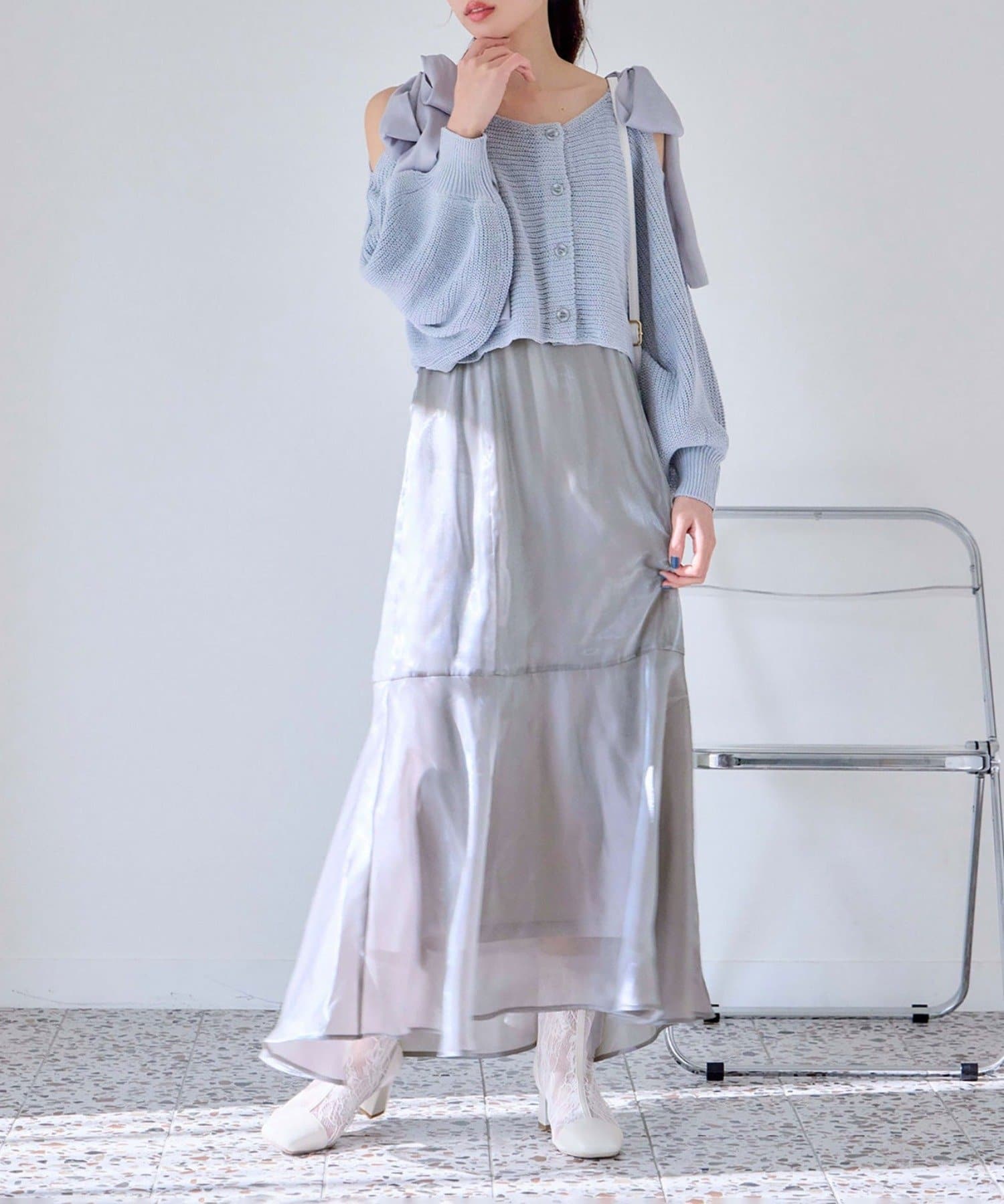 NICE CLAUP / OLIVE des OLIVE OUTLET(ナイスクラップ  / オリーブ デ オリーブ アウトレット) 【one after another】シアーブーツ