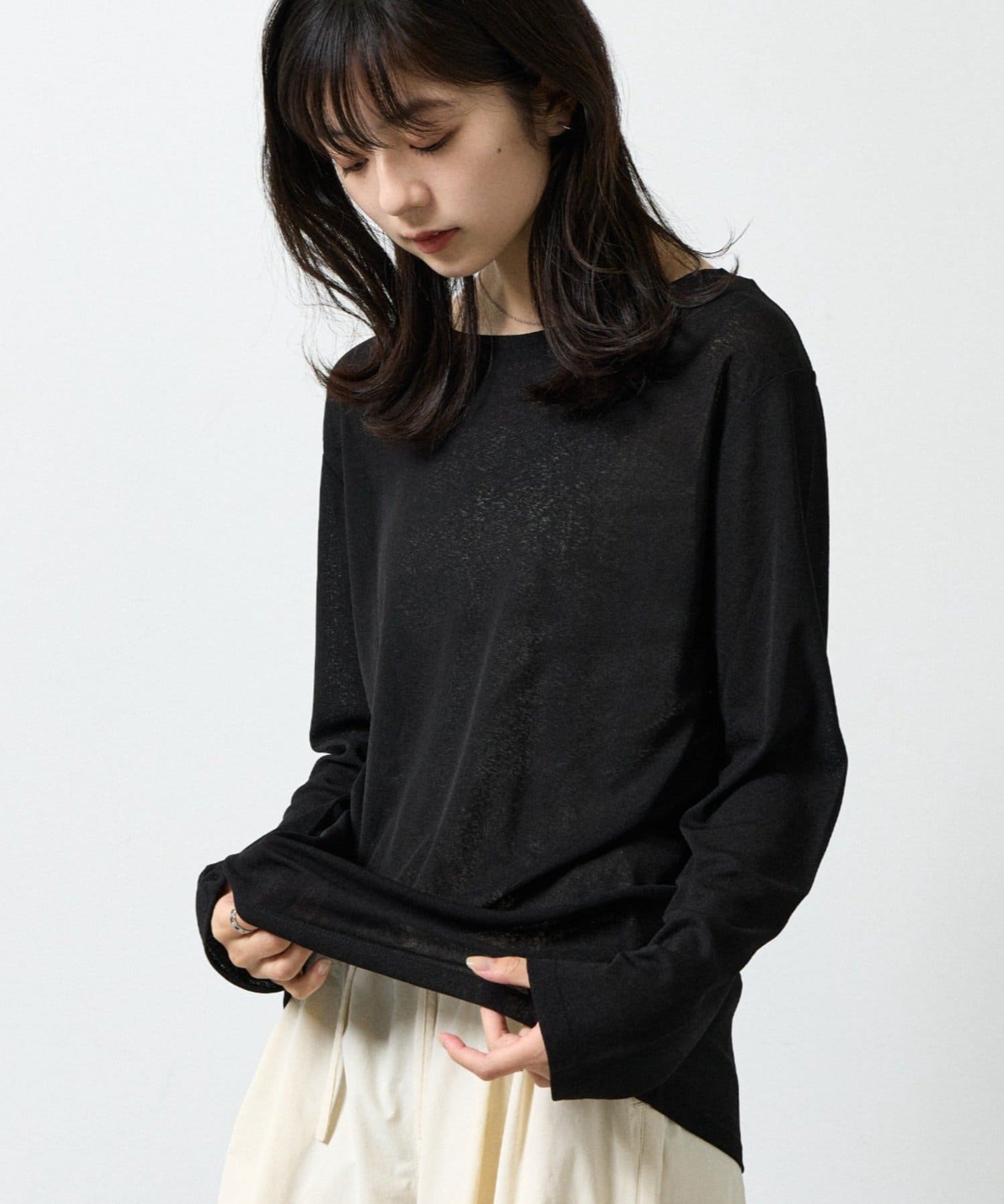 COLONY 2139(コロニー トゥーワンスリーナイン) シアーTシャツ