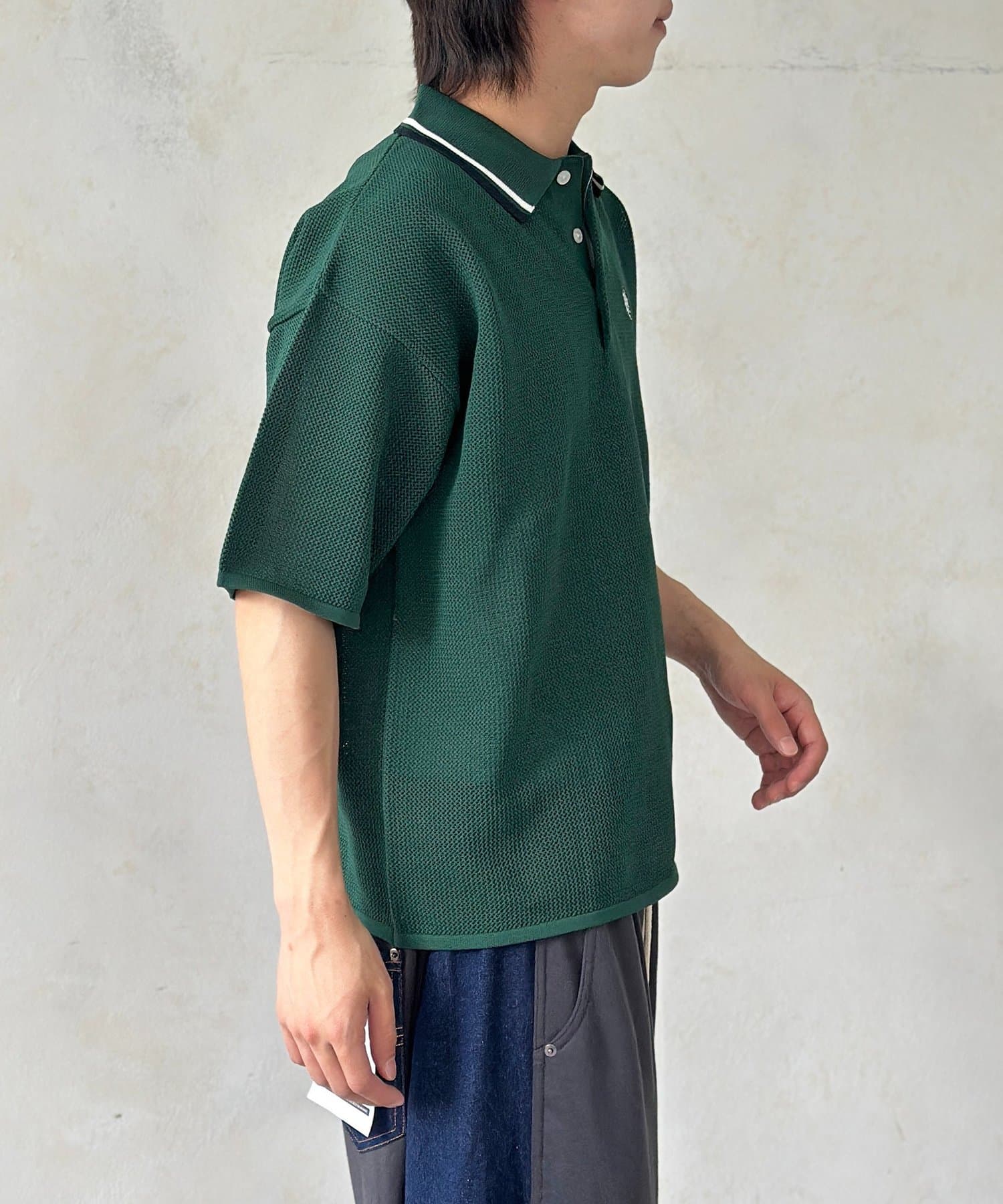 CPCM(シーピーシーエム) 【U.S. POLO ASSN.】メッシュポロ