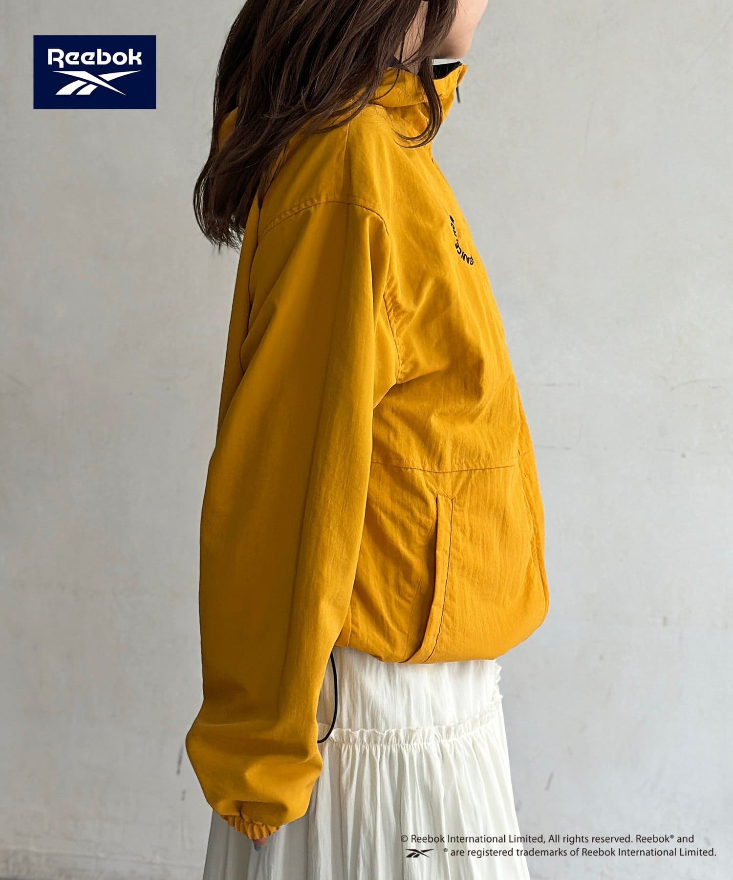 CPCM(シーピーシーエム) 【Reebok】リバーシブルフーディジャケット