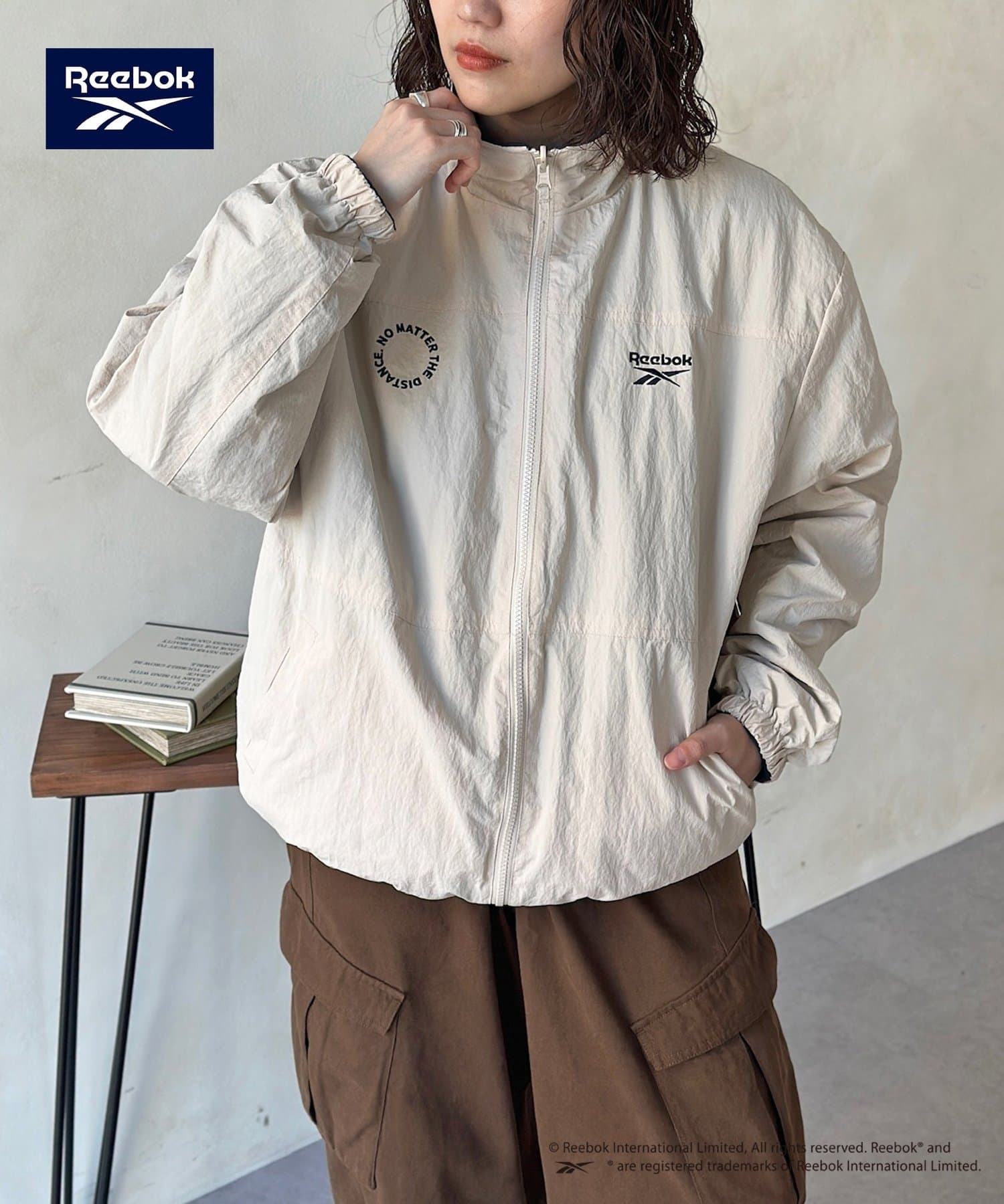 CPCM(シーピーシーエム) 【Reebok】リバーシブルブルゾン