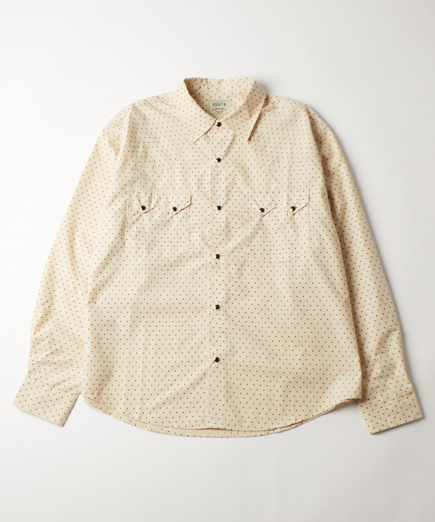 WHO’S WHO gallery(フーズフーギャラリー) 【KOOKY'N】SCORPION DOT LSシャツ