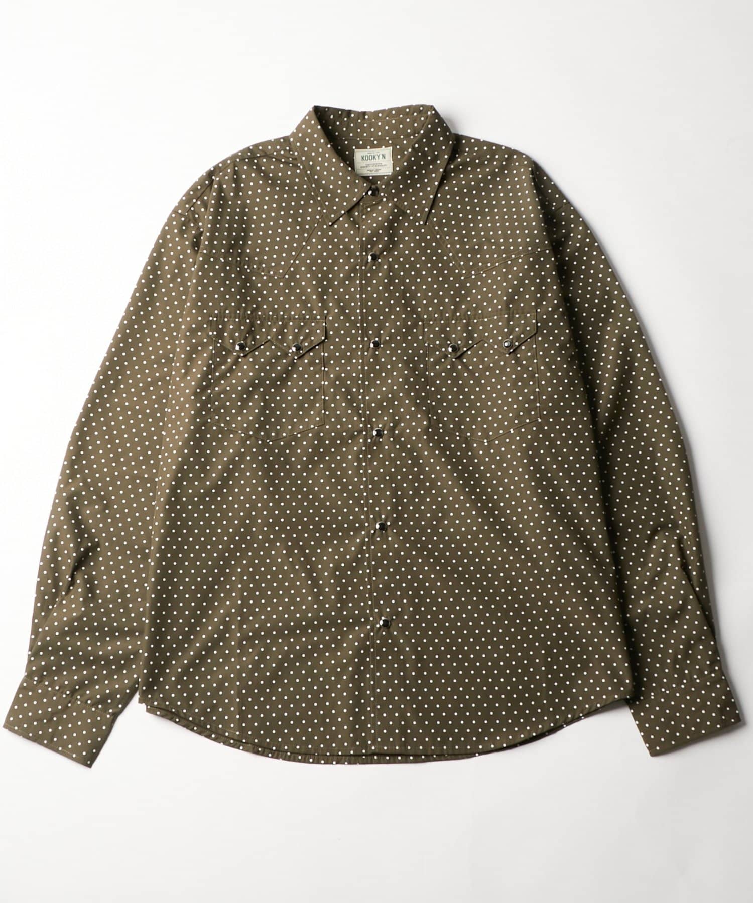 WHO’S WHO gallery(フーズフーギャラリー) 【KOOKY'N】SCORPION DOT LSシャツ