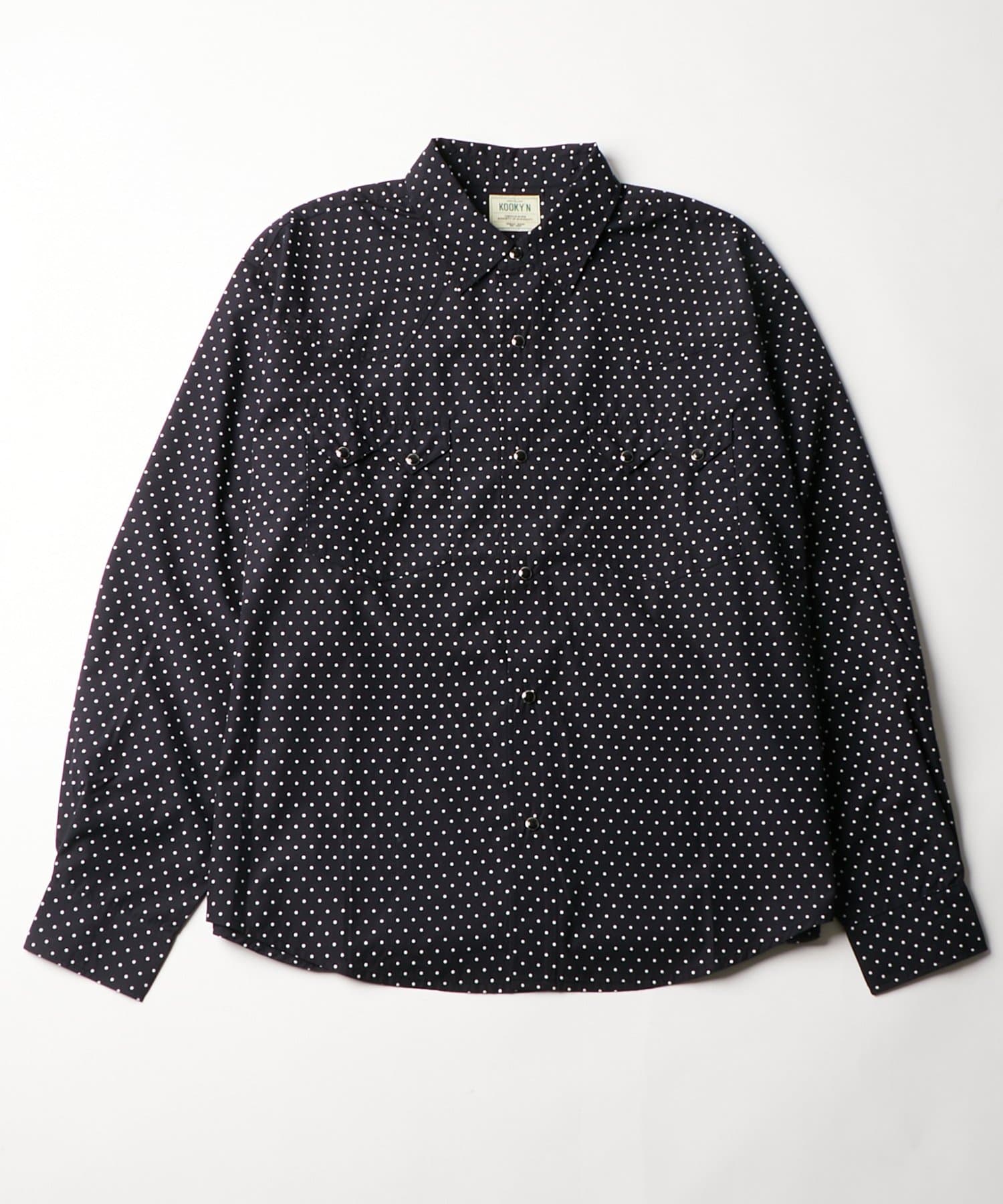 WHO’S WHO gallery(フーズフーギャラリー) 【KOOKY'N】SCORPION DOT LSシャツ