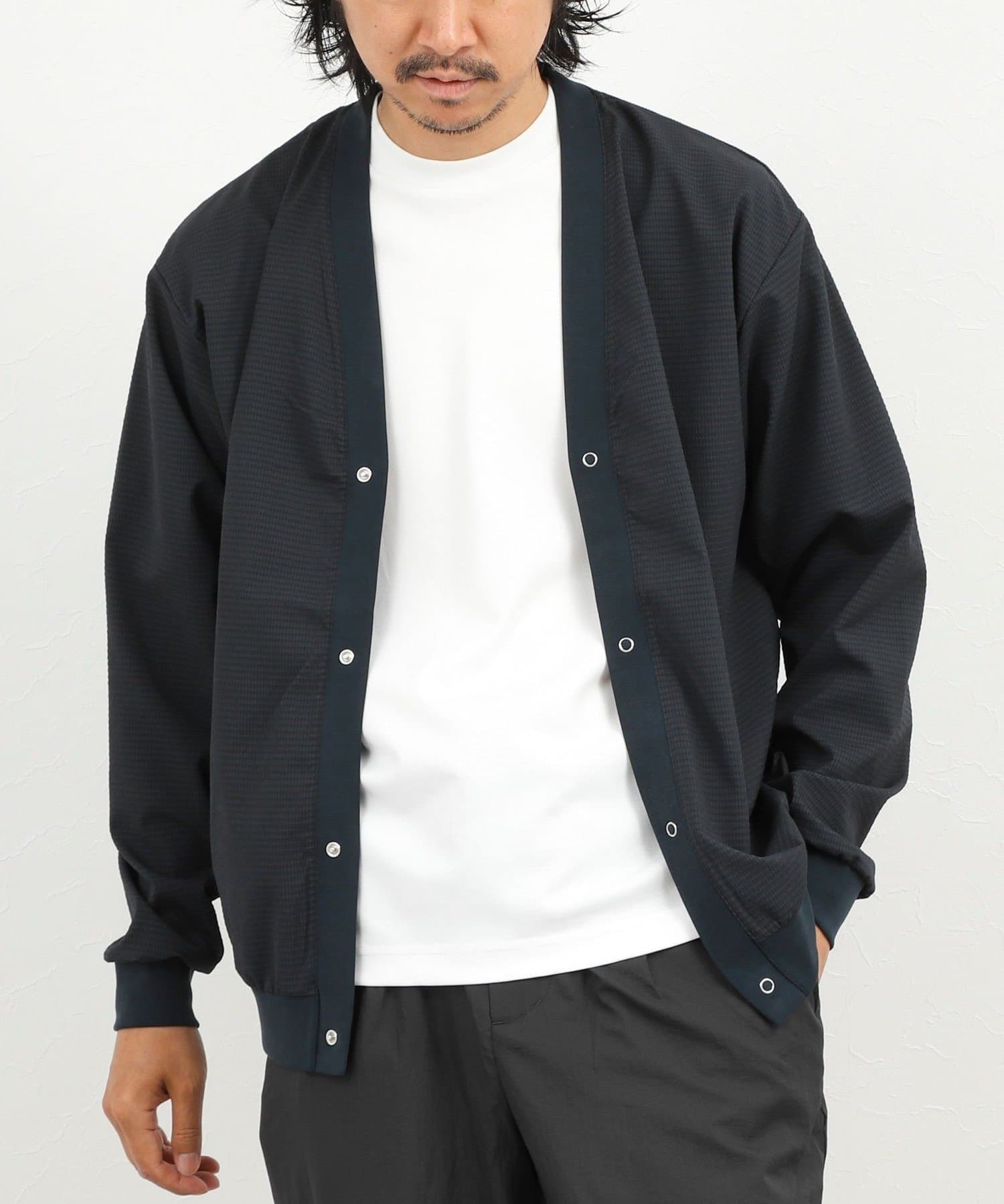 NOLLEY'S(ノーリーズ) DotAir サッカーカーディガン 26SS
