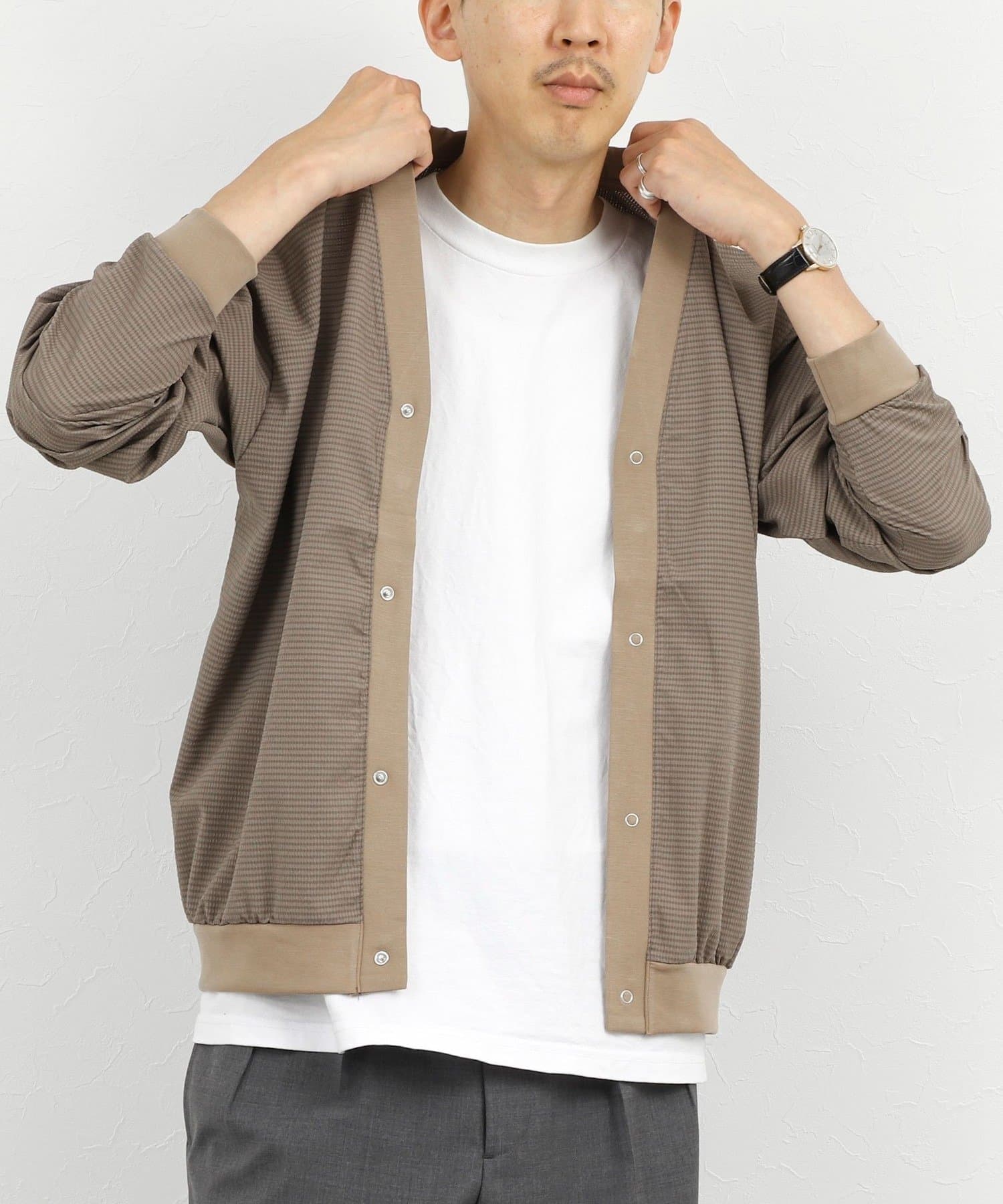 NOLLEY'S(ノーリーズ) DotAir サッカーカーディガン 26SS