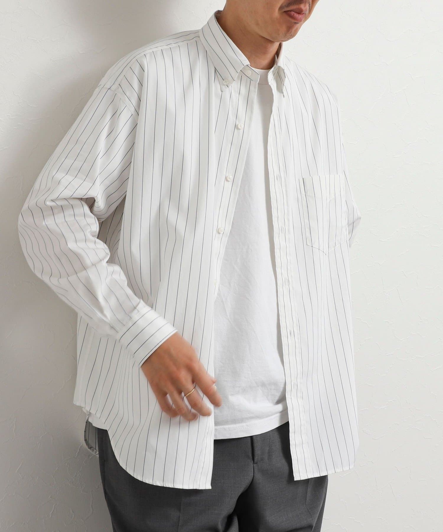 NOLLEY'S(ノーリーズ) 【THOMAS MASON/トーマス・メイソン】ボタンダウンシャツ 26SS