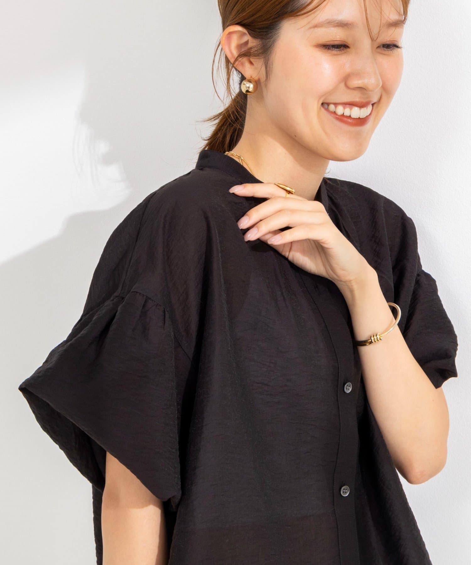 NOLLEY'S(ノーリーズ) 【BECシリーズ】ウォッシャブル袖2ＷAYシアーブラウス