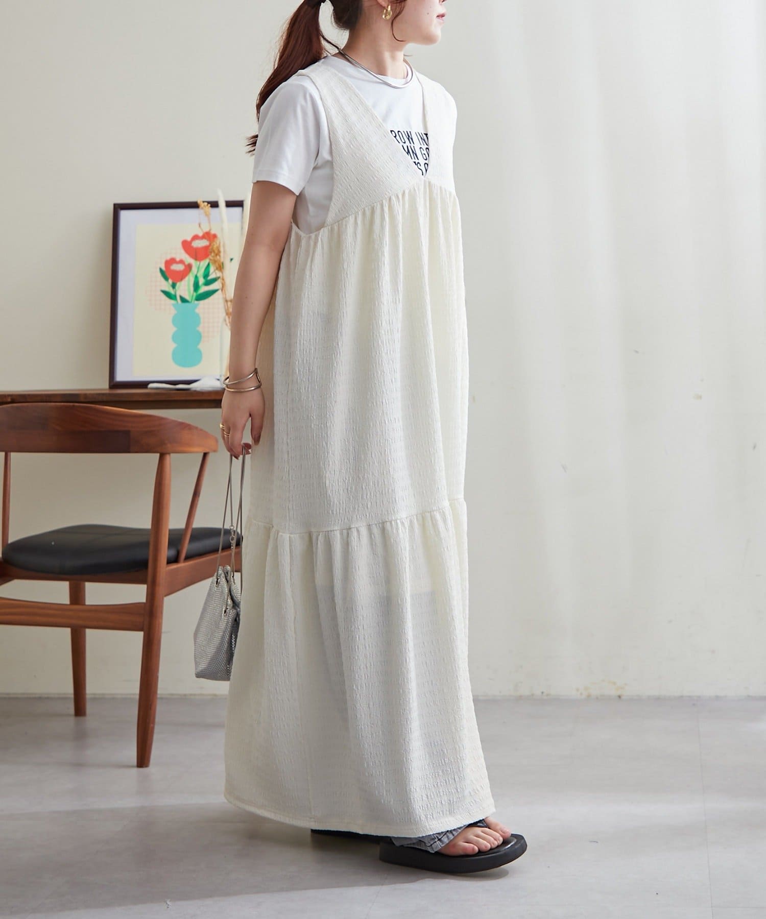 continuer】 2WAYノースリワンピース | NICE CLAUP / OLIVE des