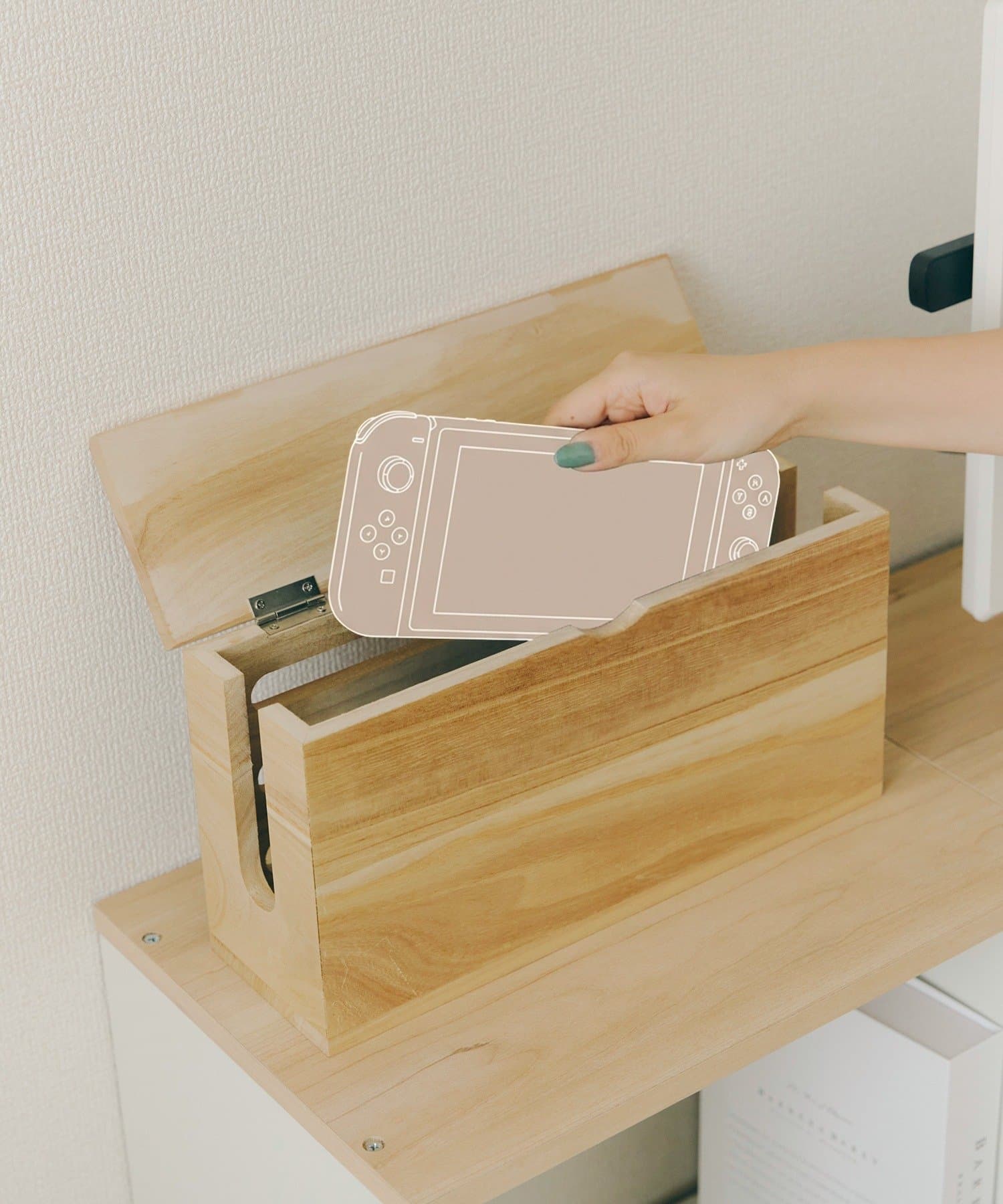 salut!(サリュ) 《WEB限定商品》ウッドゲーム収納ボックス