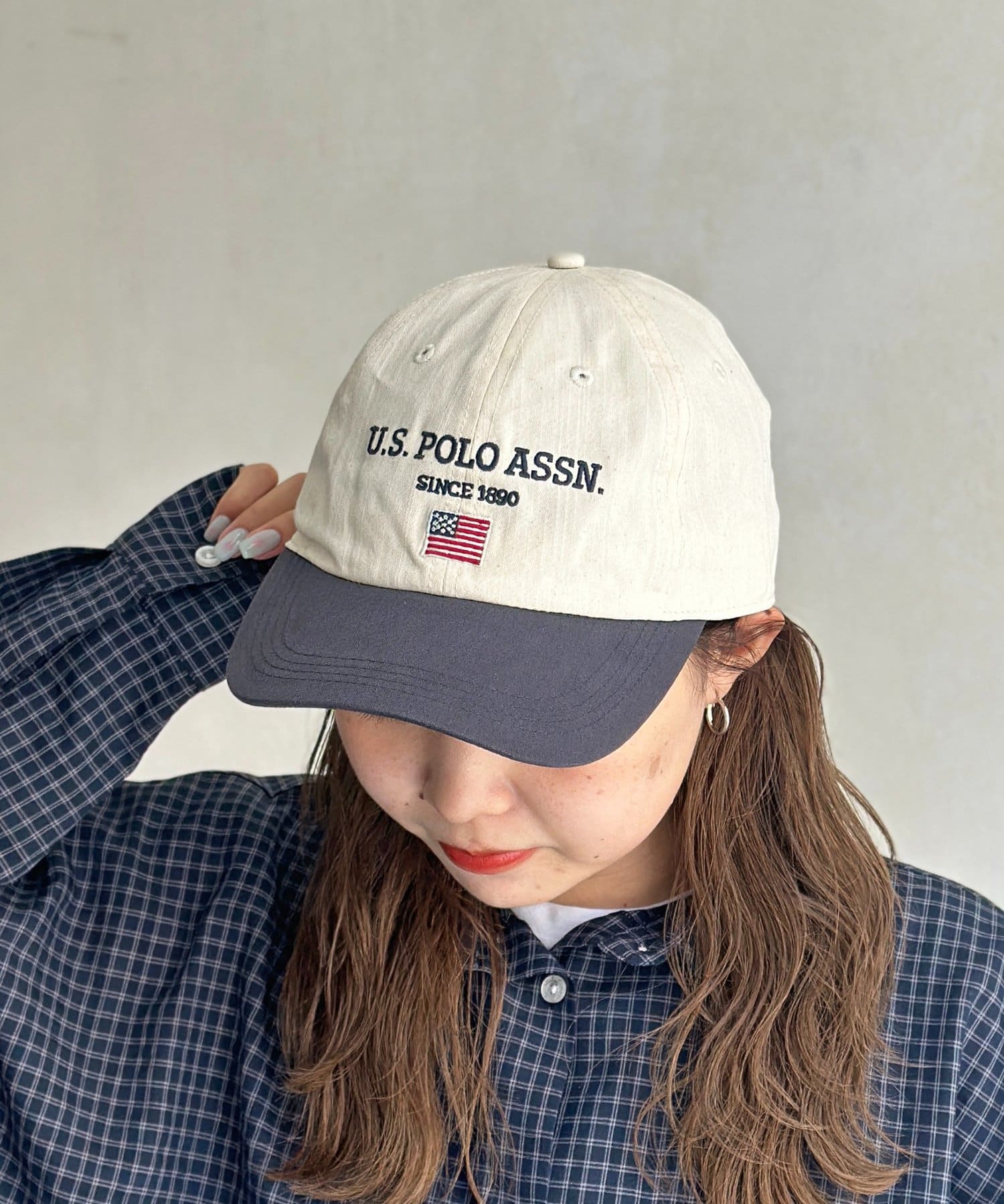 CPCM(シーピーシーエム) 【U.S. POLO ASSN.】星条旗キャップ