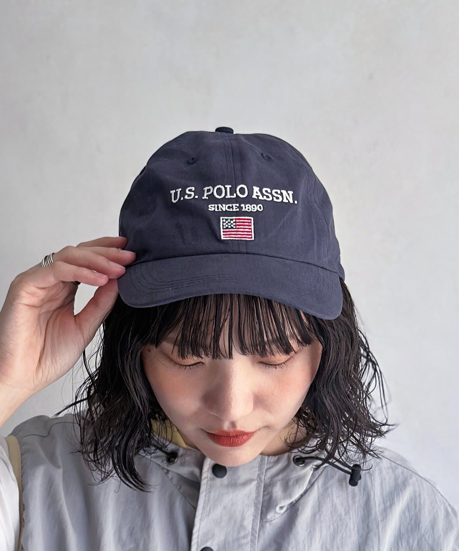 CPCM(シーピーシーエム) 【U.S. POLO ASSN.】星条旗キャップ