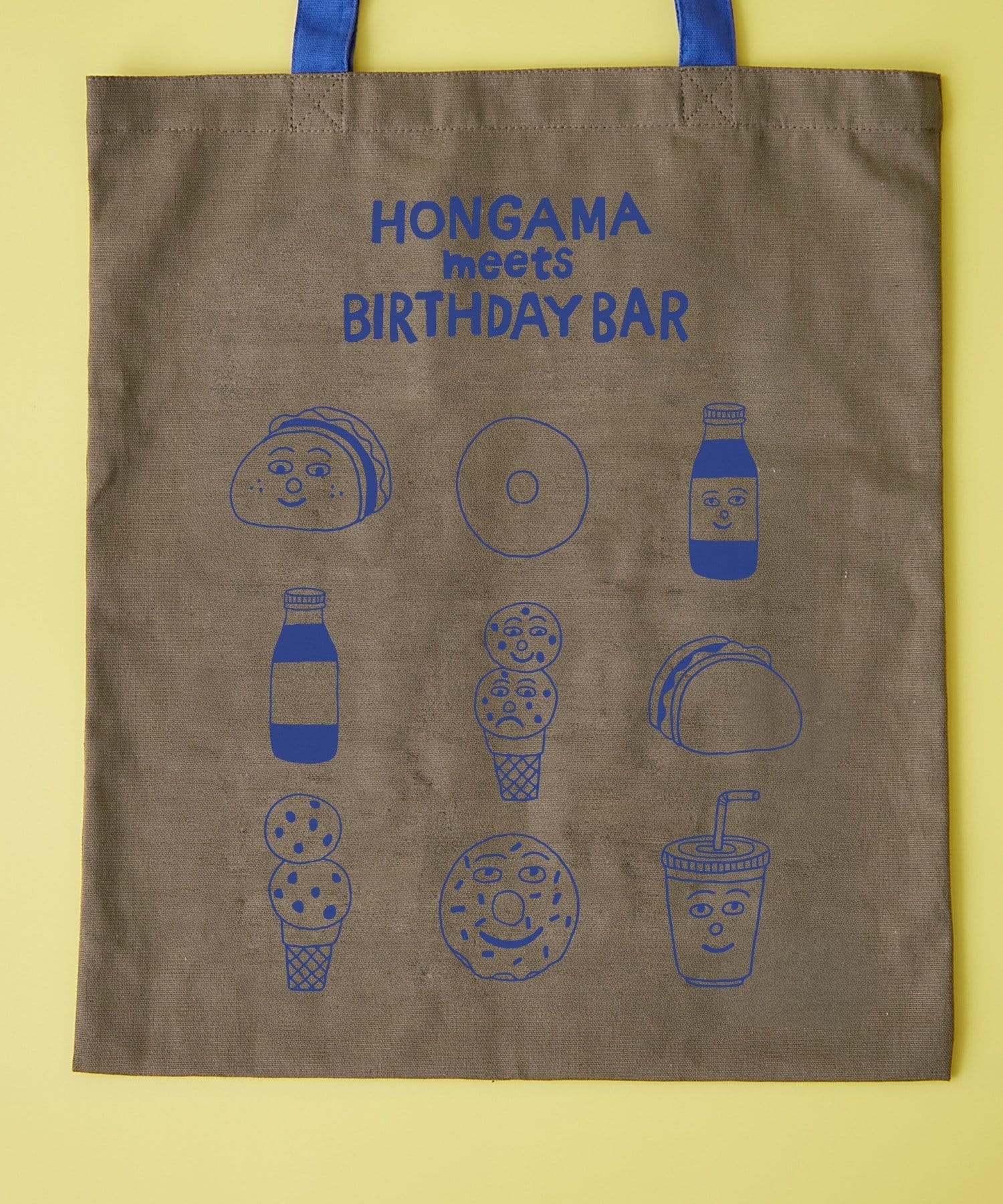 BIRTHDAY BAR(バースデイバー) 【HONGAMA meets BIRTHDAY BAR】トートバッグ